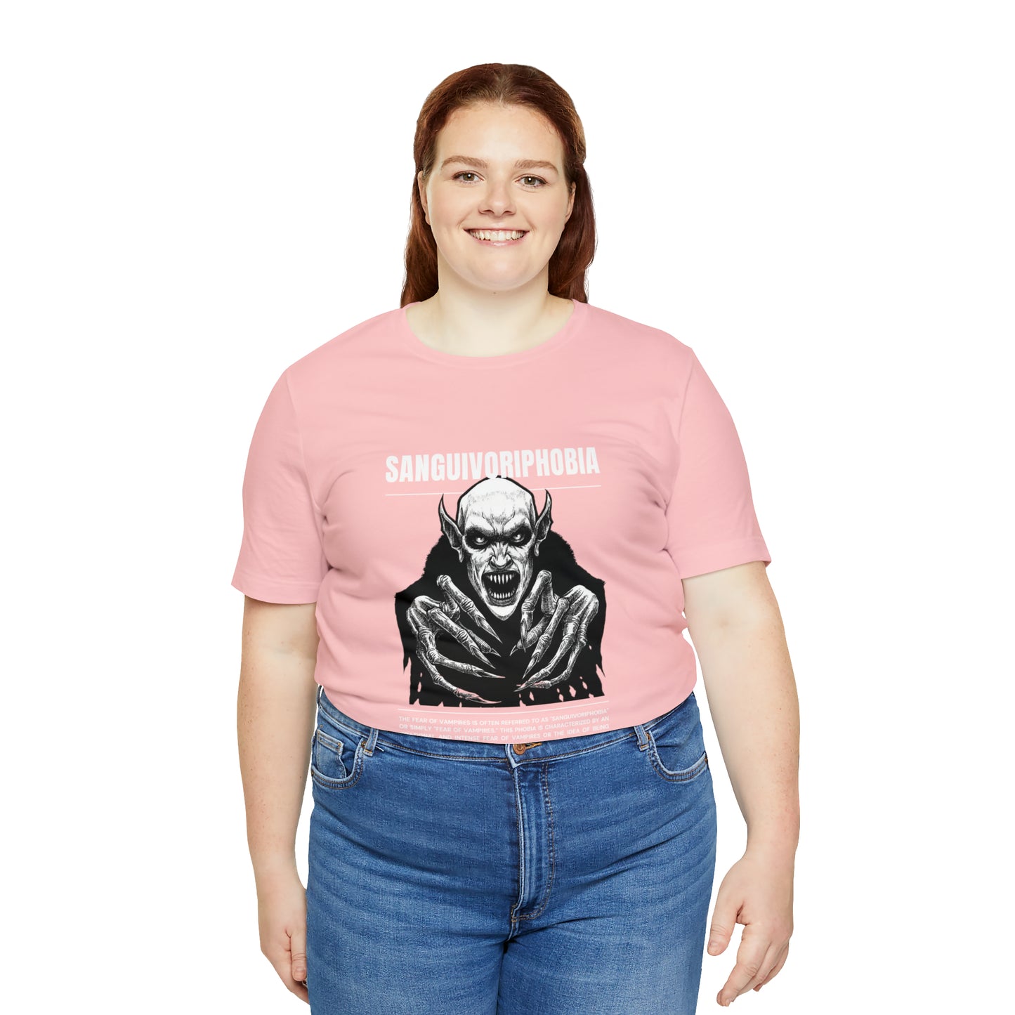 Sanguivoriphobia Fear of Vampires Halloween Tee
