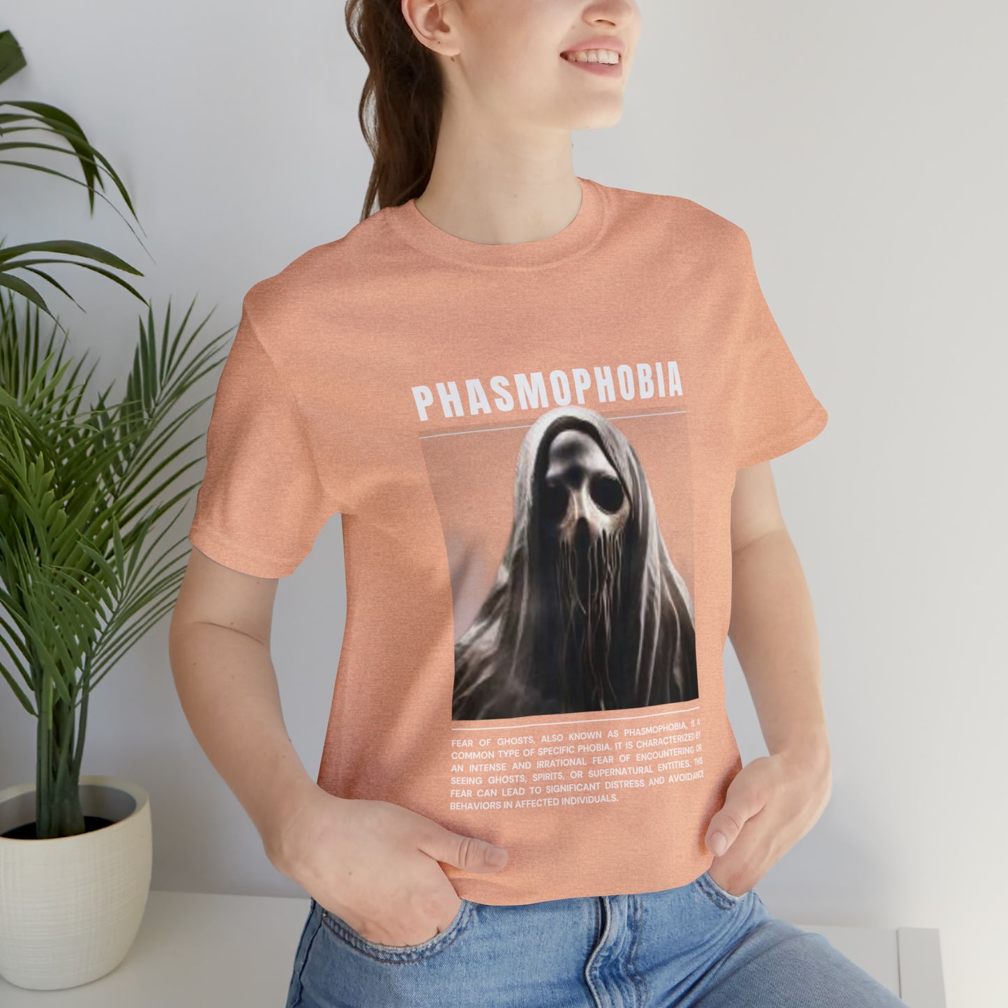 Phasmophobia Fear of Ghosts Halloween Tee