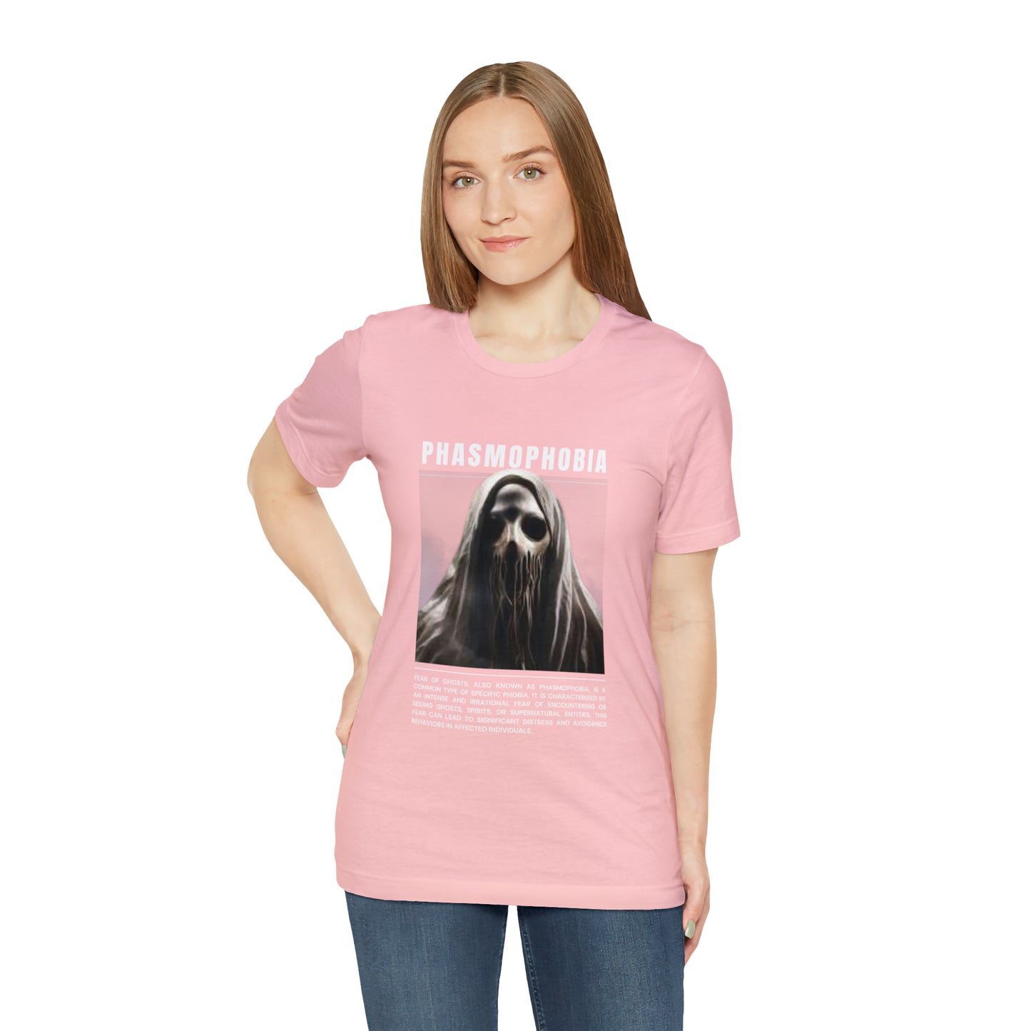 Phasmophobia Fear of Ghosts Halloween Tee