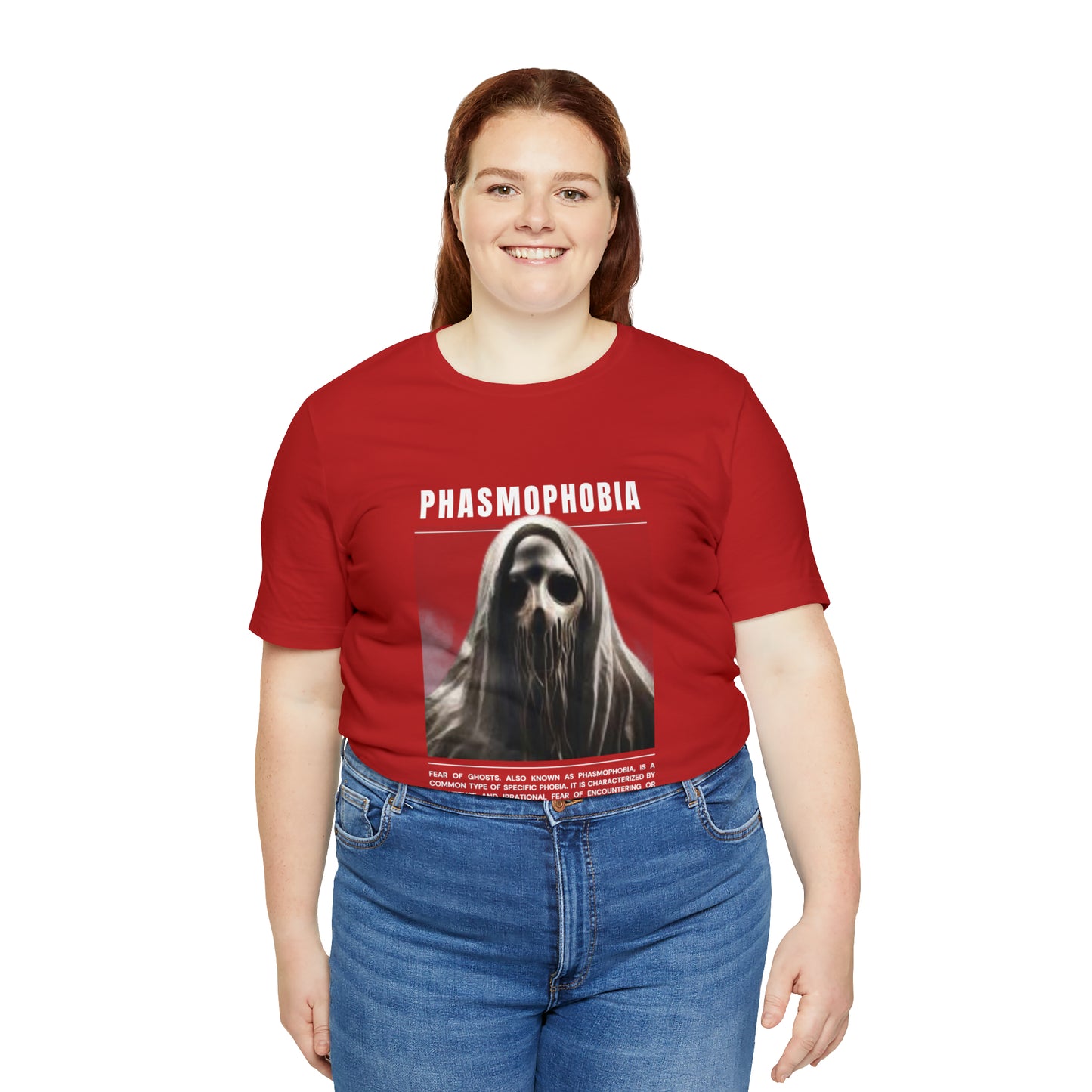 Phasmophobia Fear of Ghosts Halloween Tee