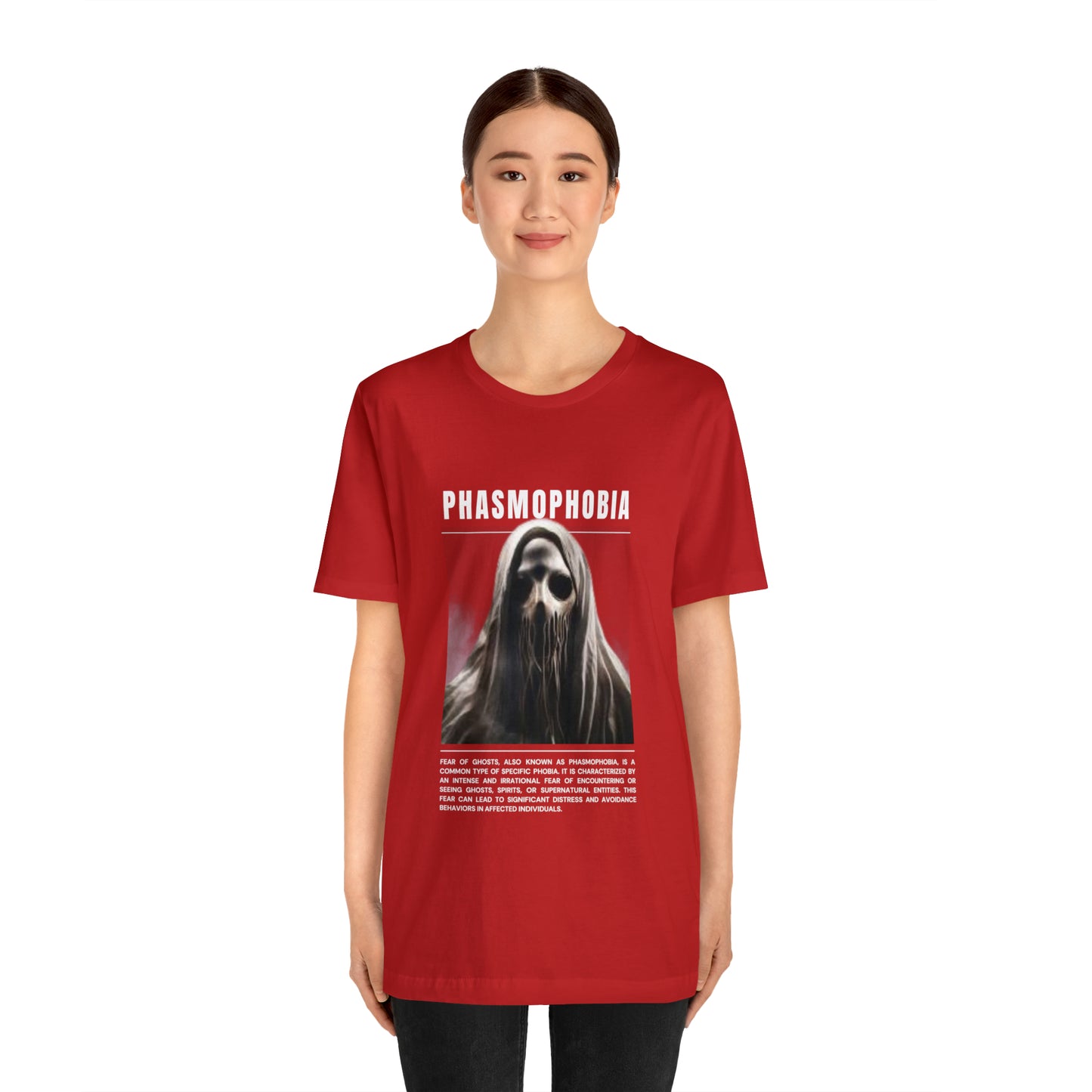 Phasmophobia Fear of Ghosts Halloween Tee