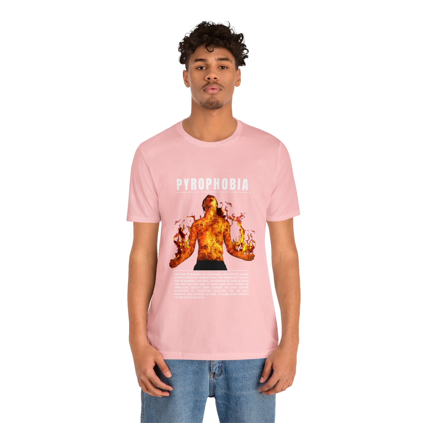 Pyrophobia Fear of Burning Halloween Tee