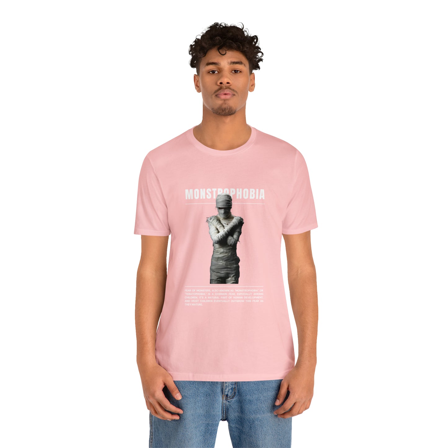 Monstrophobia Fear of Monsters Halloween Tee