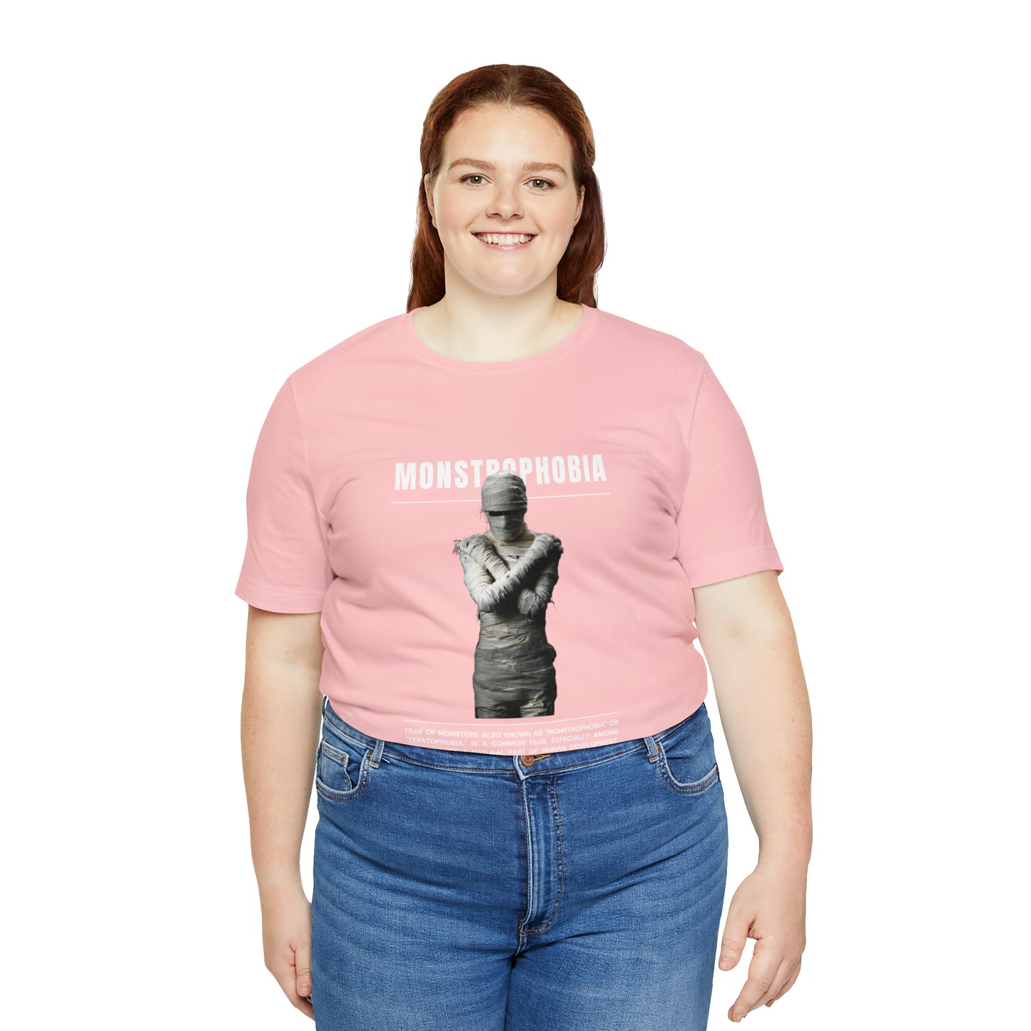 Monstrophobia Fear of Monsters Halloween Tee