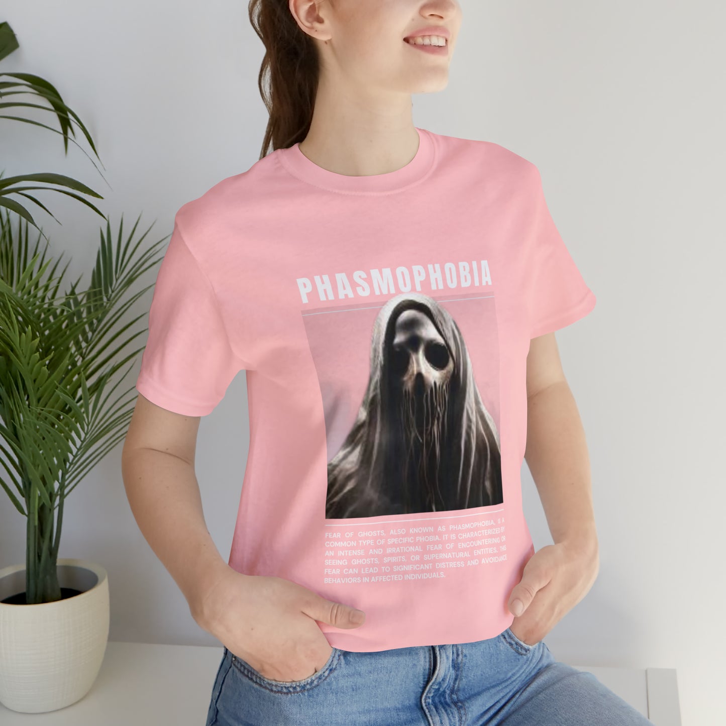 Phasmophobia Fear of Ghosts Halloween Tee
