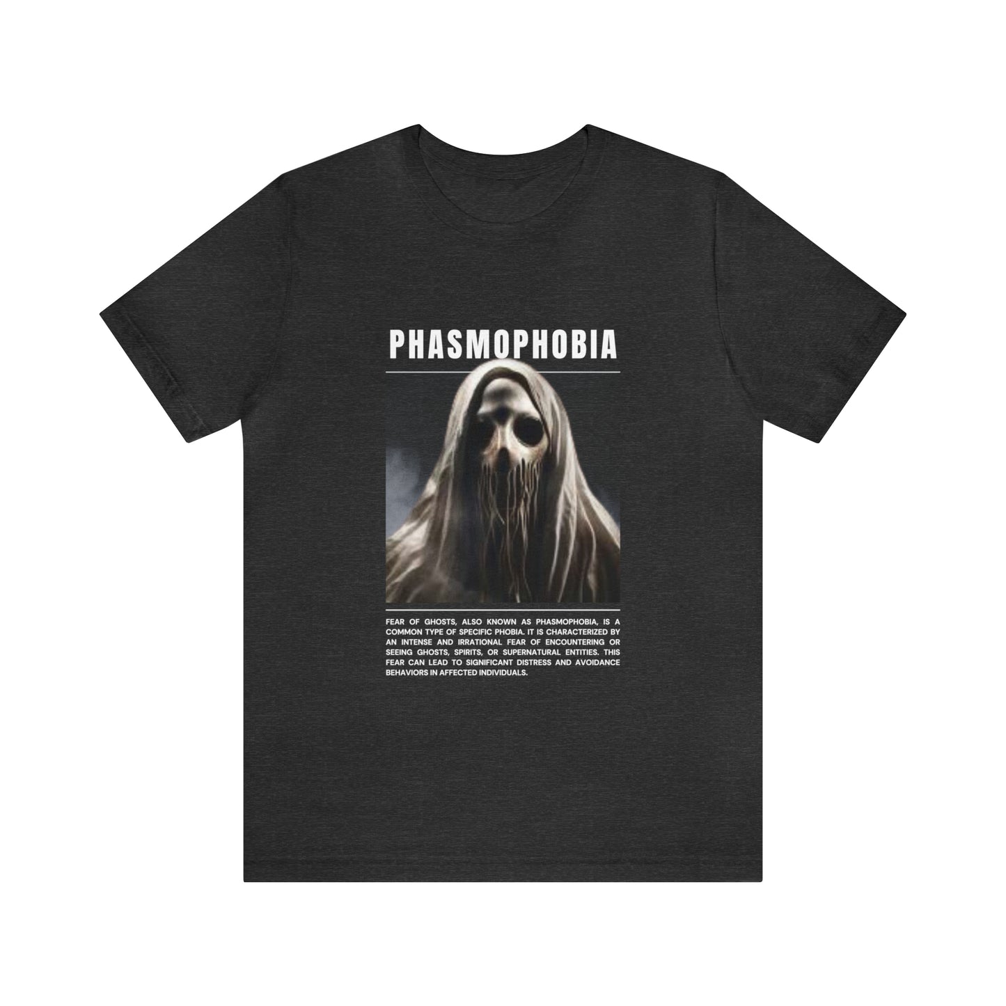 Phasmophobia Fear of Ghosts Halloween Tee