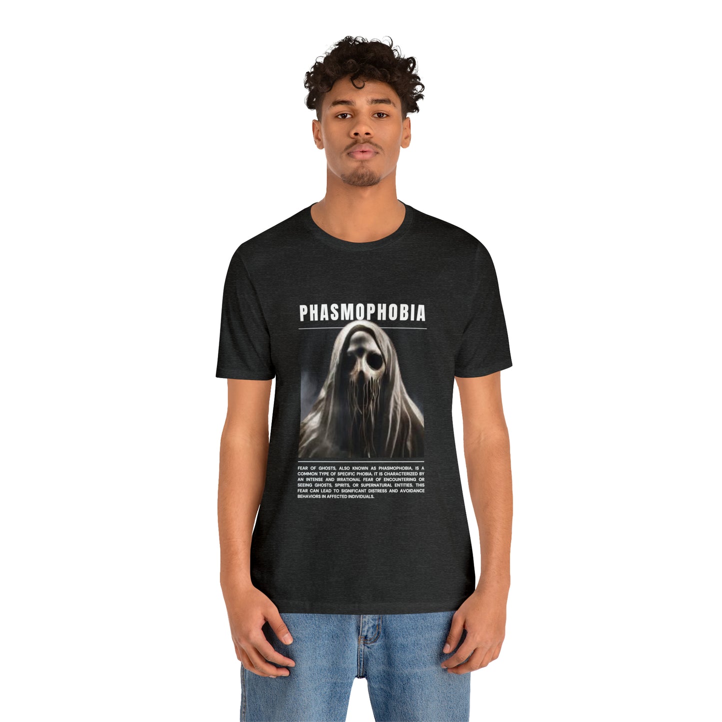 Phasmophobia Fear of Ghosts Halloween Tee