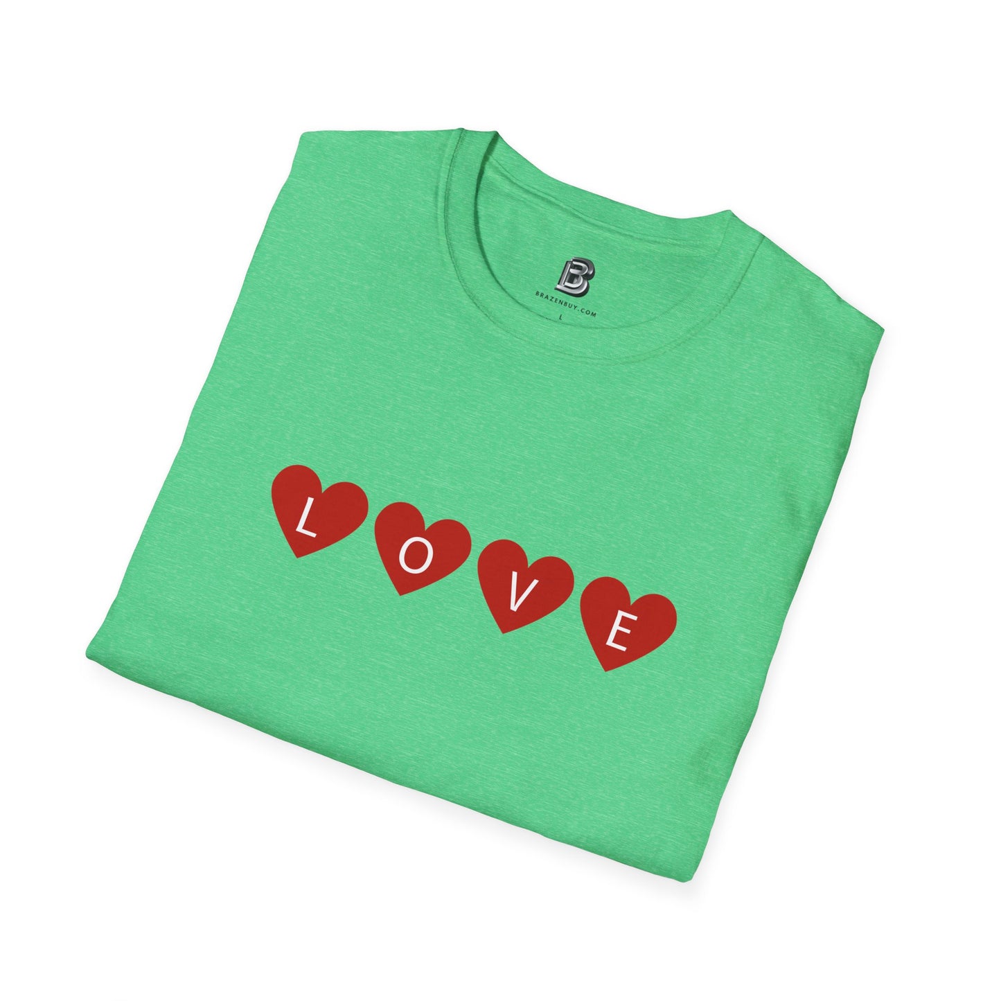 Love Hearts Valentine Unisex Shirt
