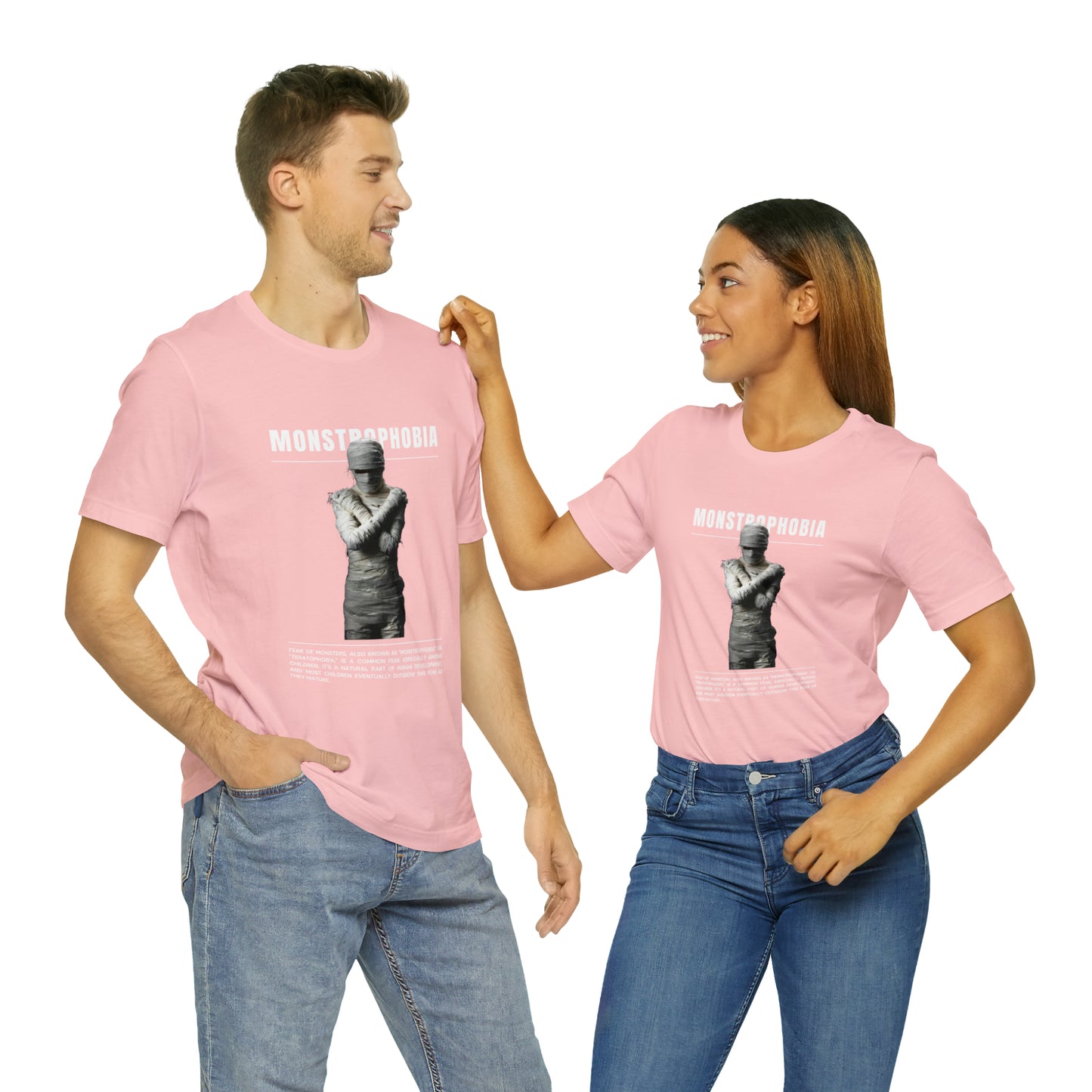 Monstrophobia Fear of Monsters Halloween Tee
