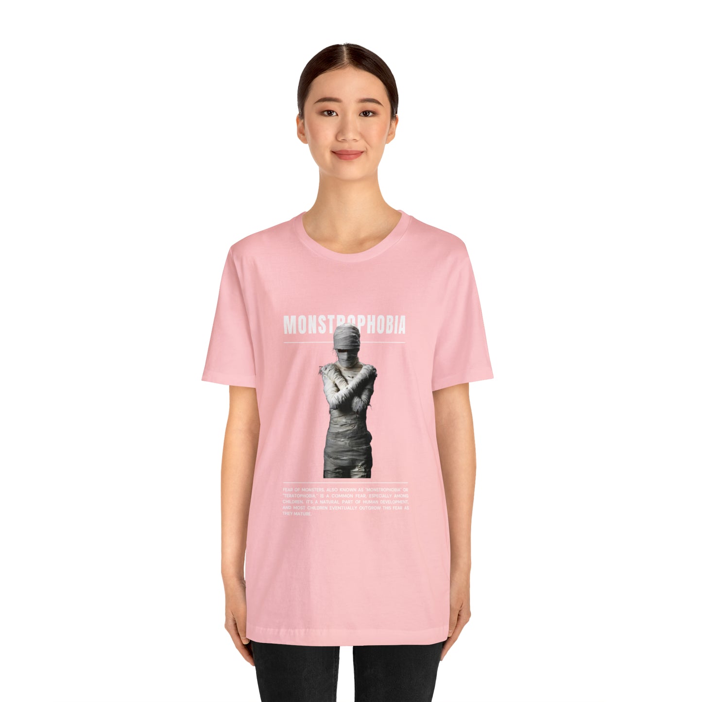 Monstrophobia Fear of Monsters Halloween Tee