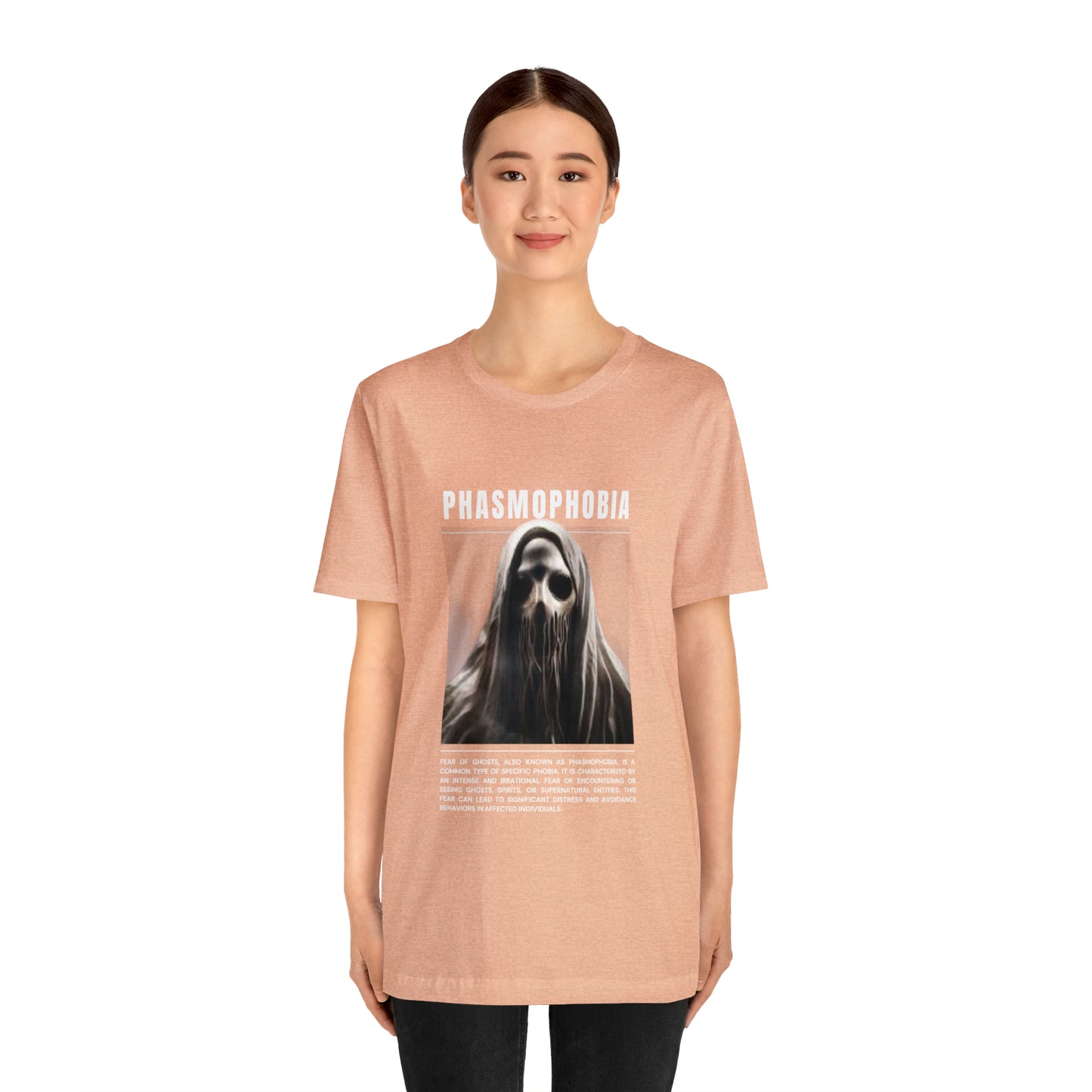 Phasmophobia Fear of Ghosts Halloween Tee