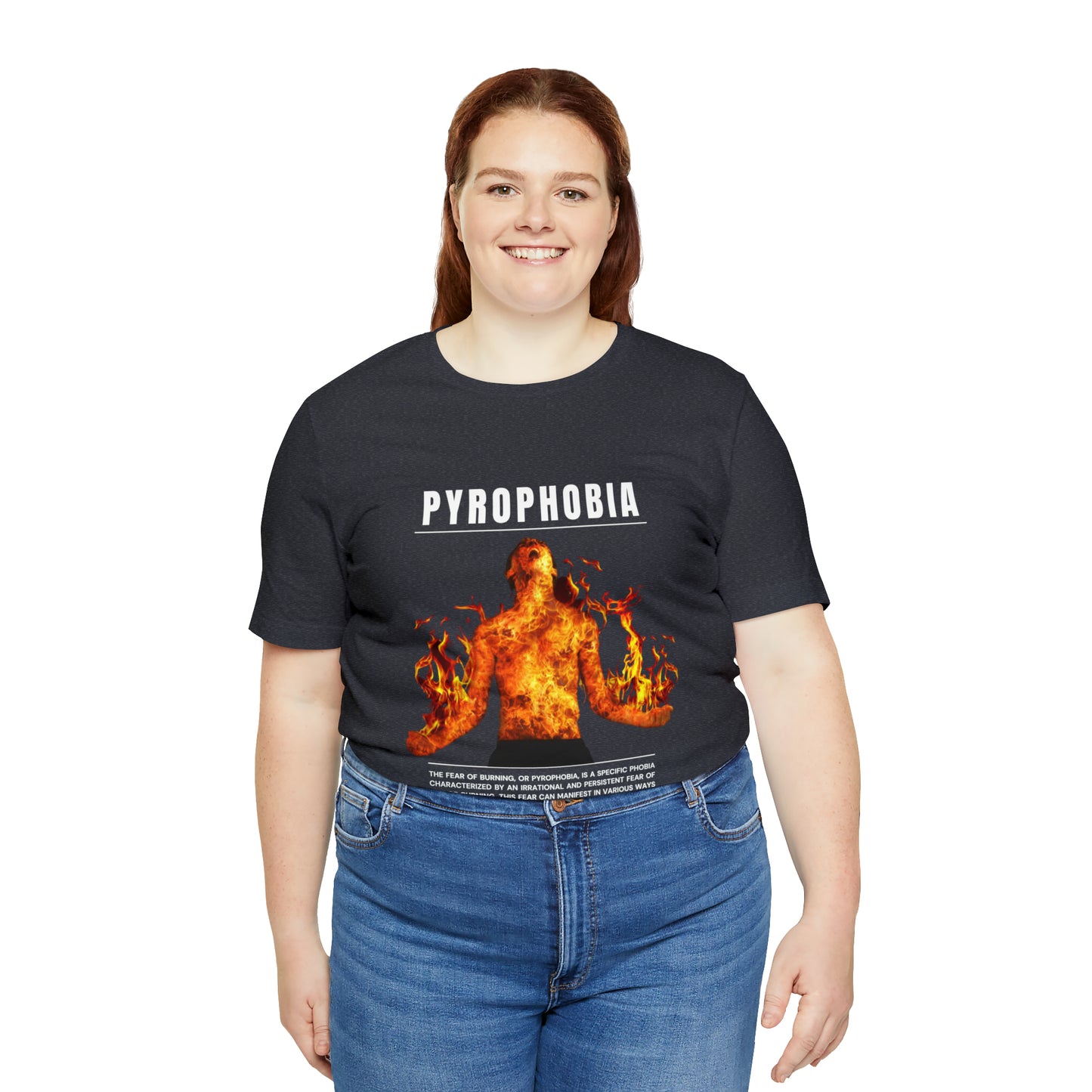 Pyrophobia Fear of Burning Halloween Tee