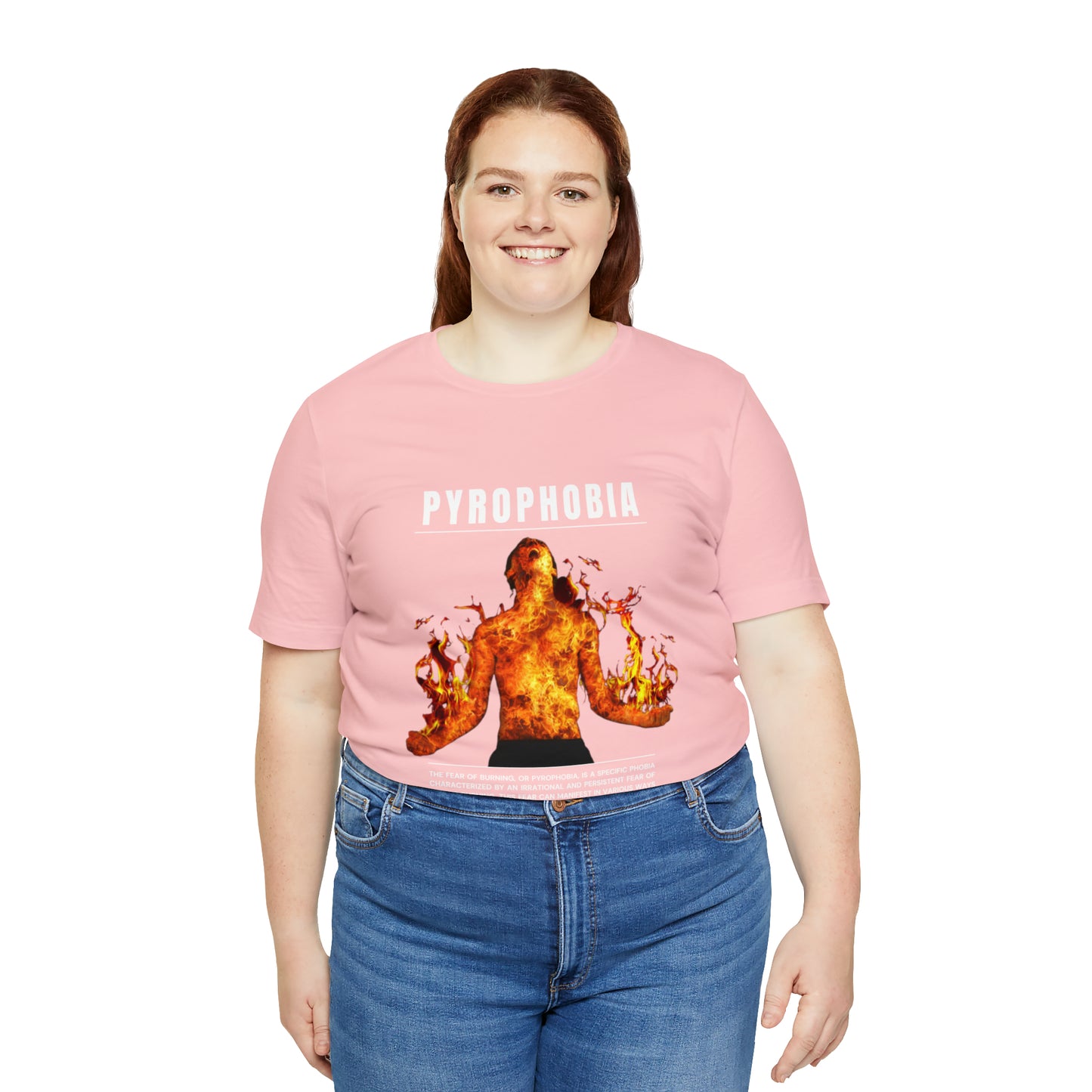 Pyrophobia Fear of Burning Halloween Tee
