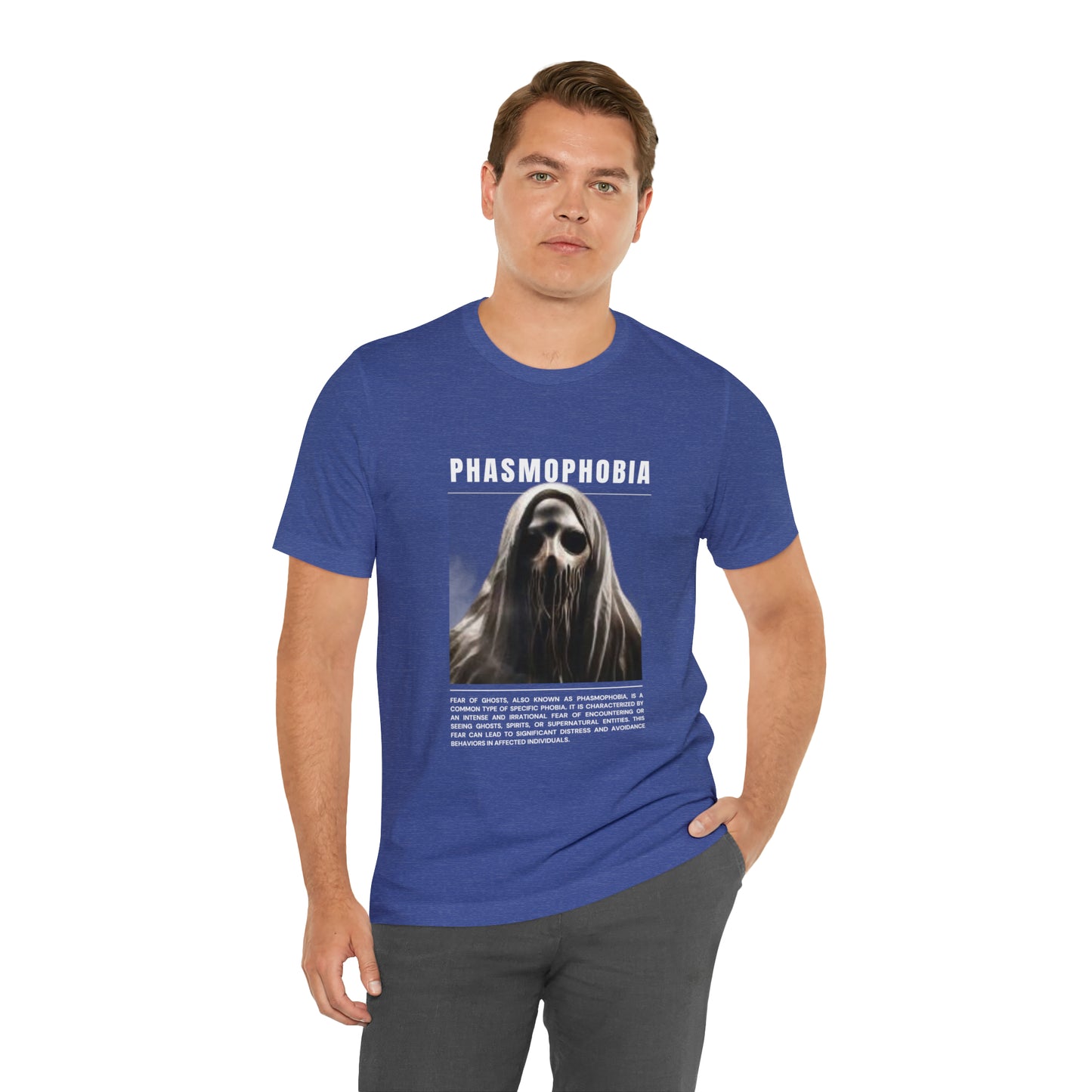 Phasmophobia Fear of Ghosts Halloween Tee