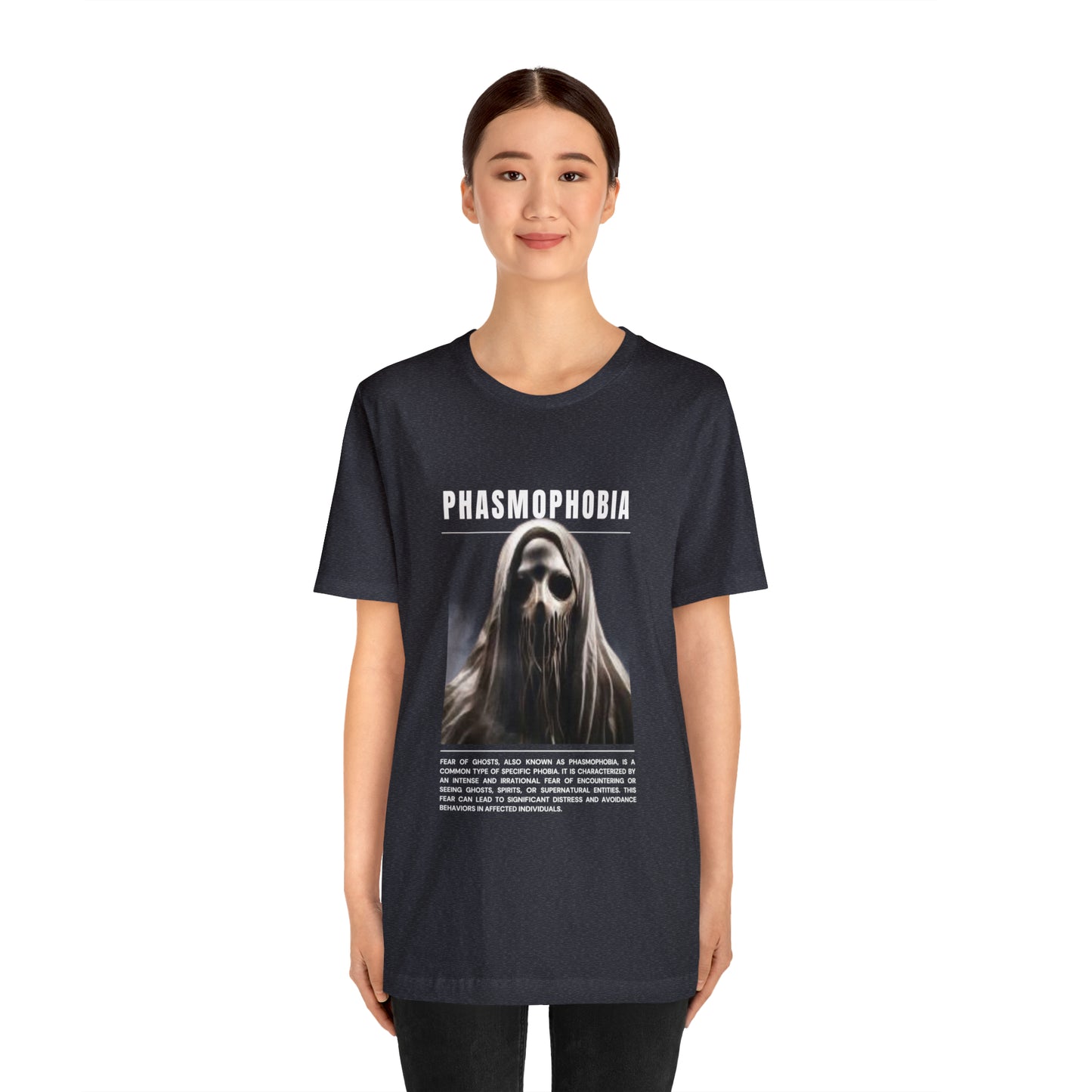 Phasmophobia Fear of Ghosts Halloween Tee