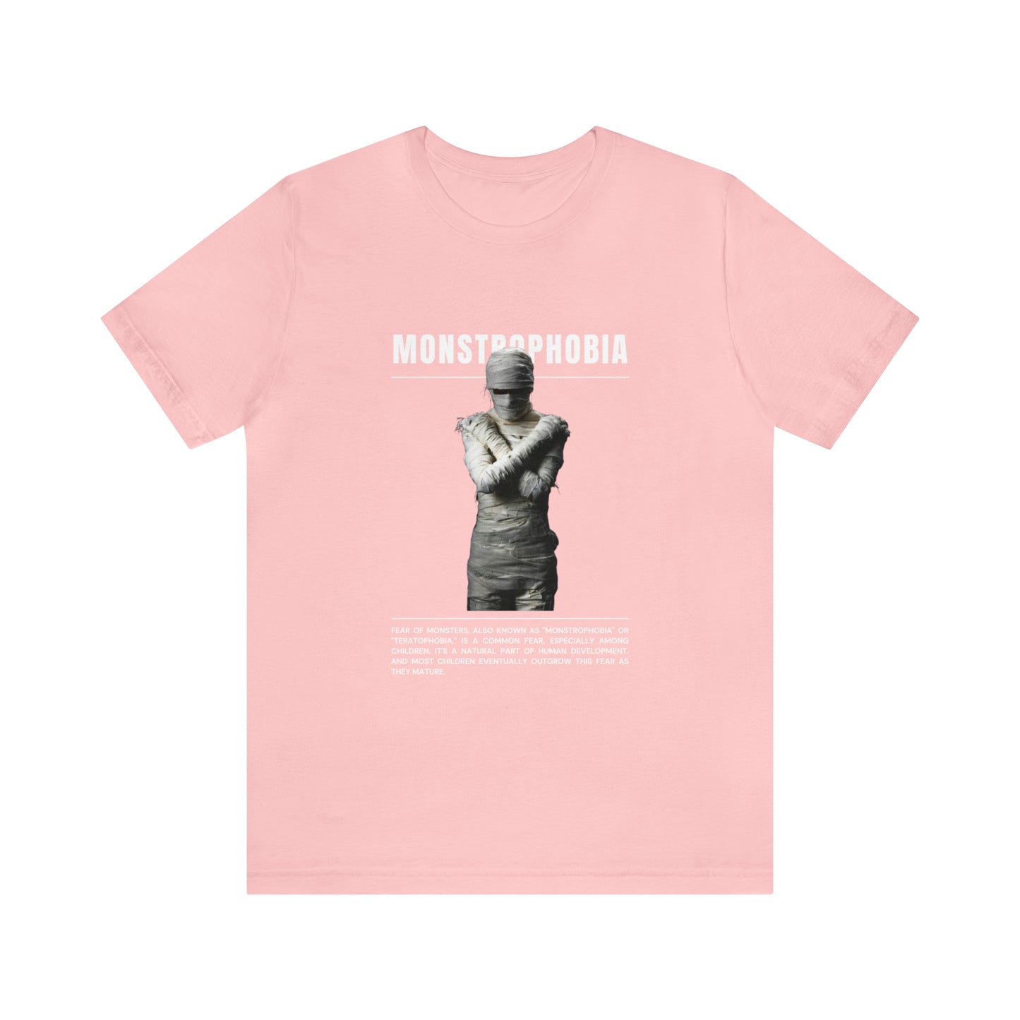 Monstrophobia Fear of Monsters Halloween Tee