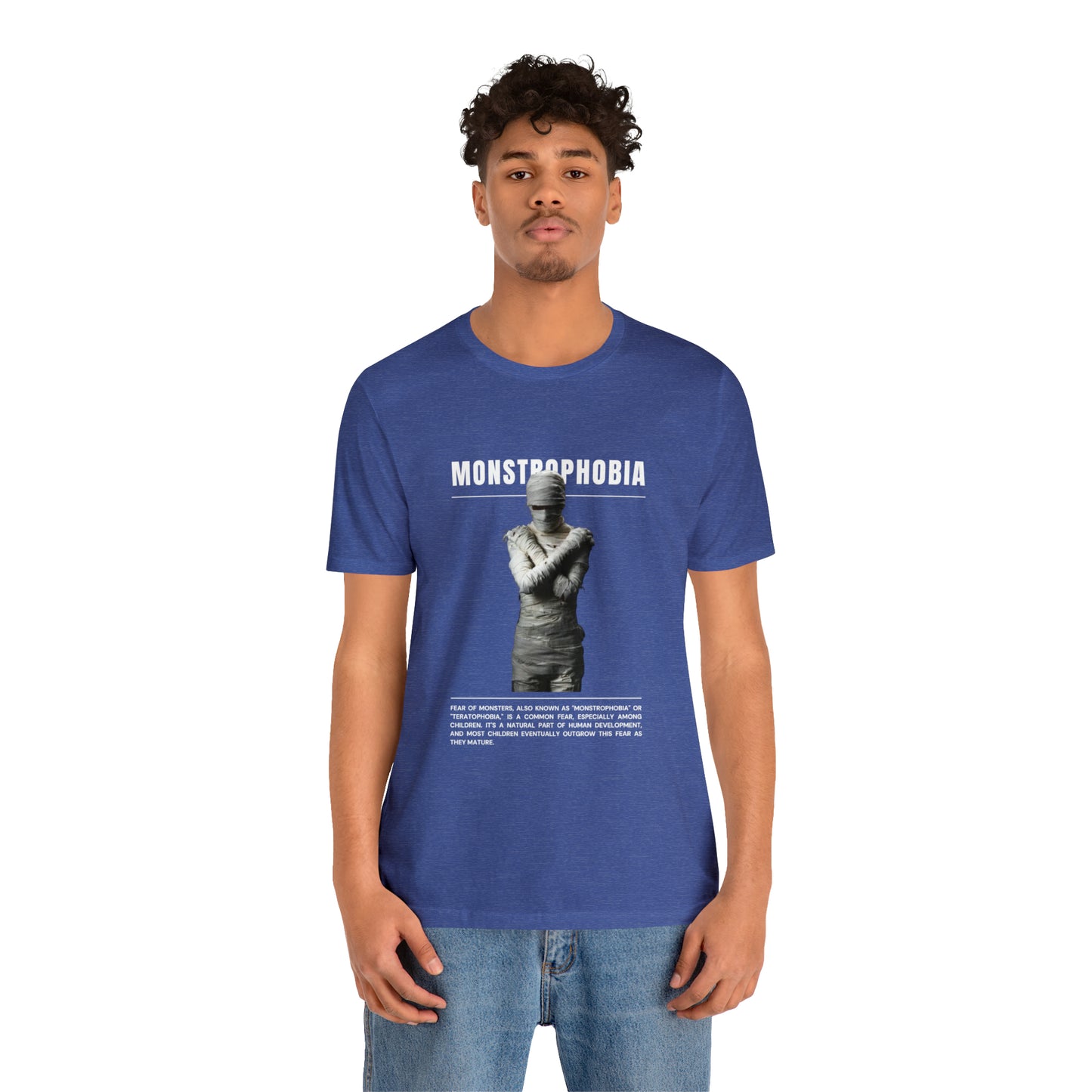 Monstrophobia Fear of Monsters Halloween Tee