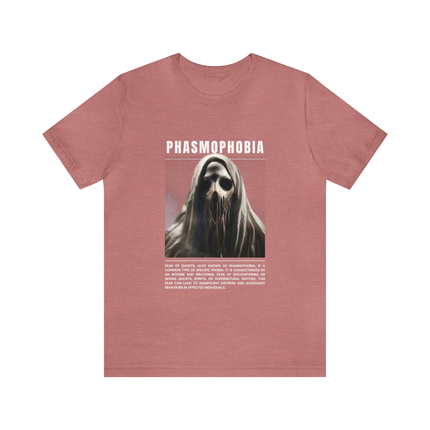 Phasmophobia Fear of Ghosts Halloween Tee