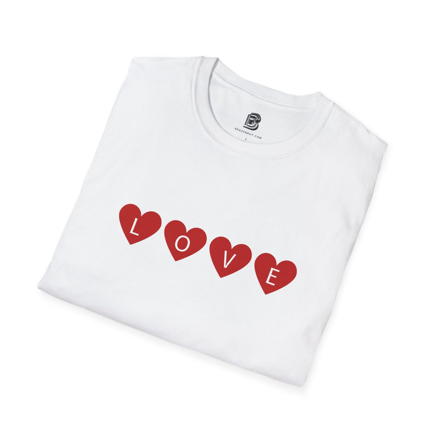 Love Hearts Valentine Unisex Shirt