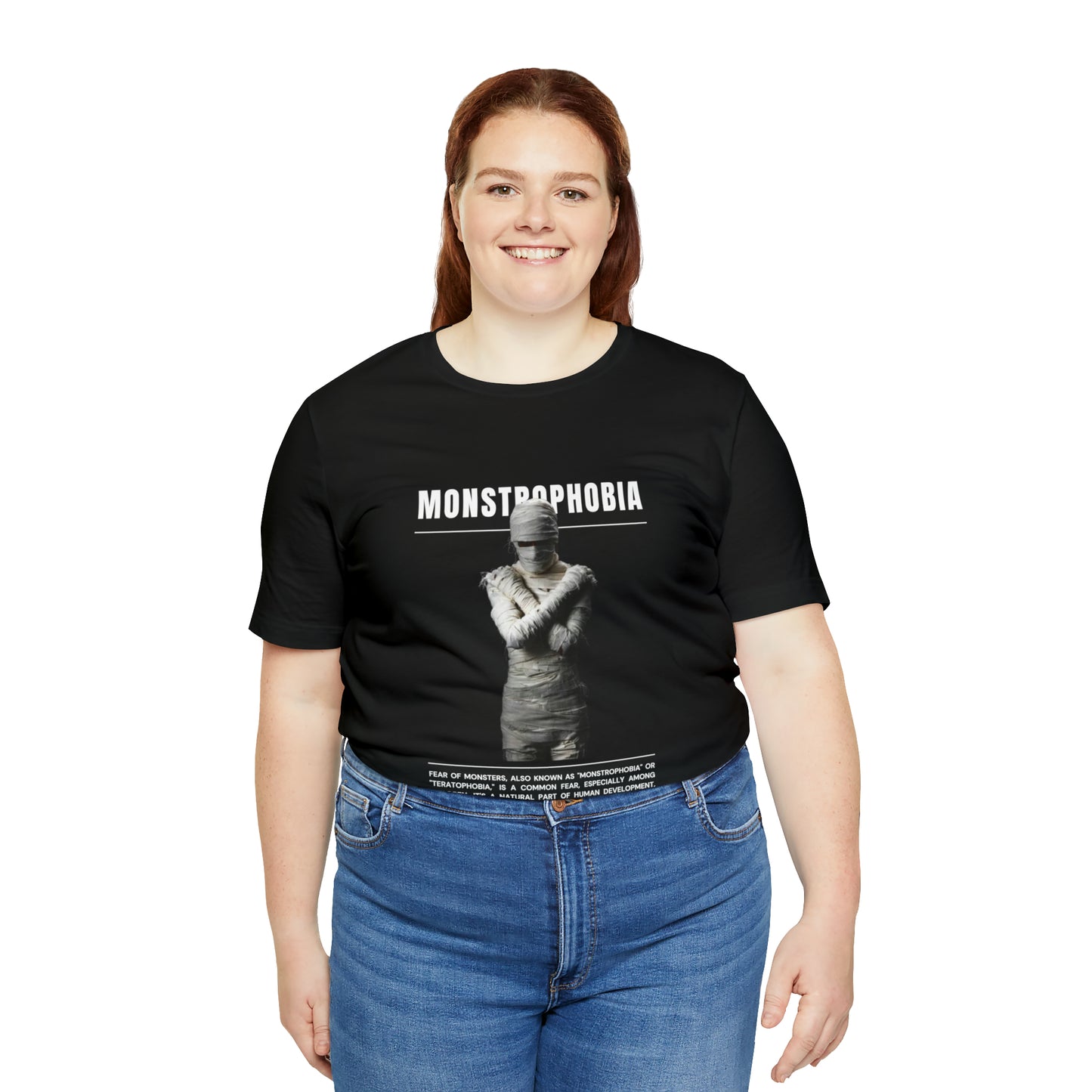 Monstrophobia Fear of Monsters Halloween Tee