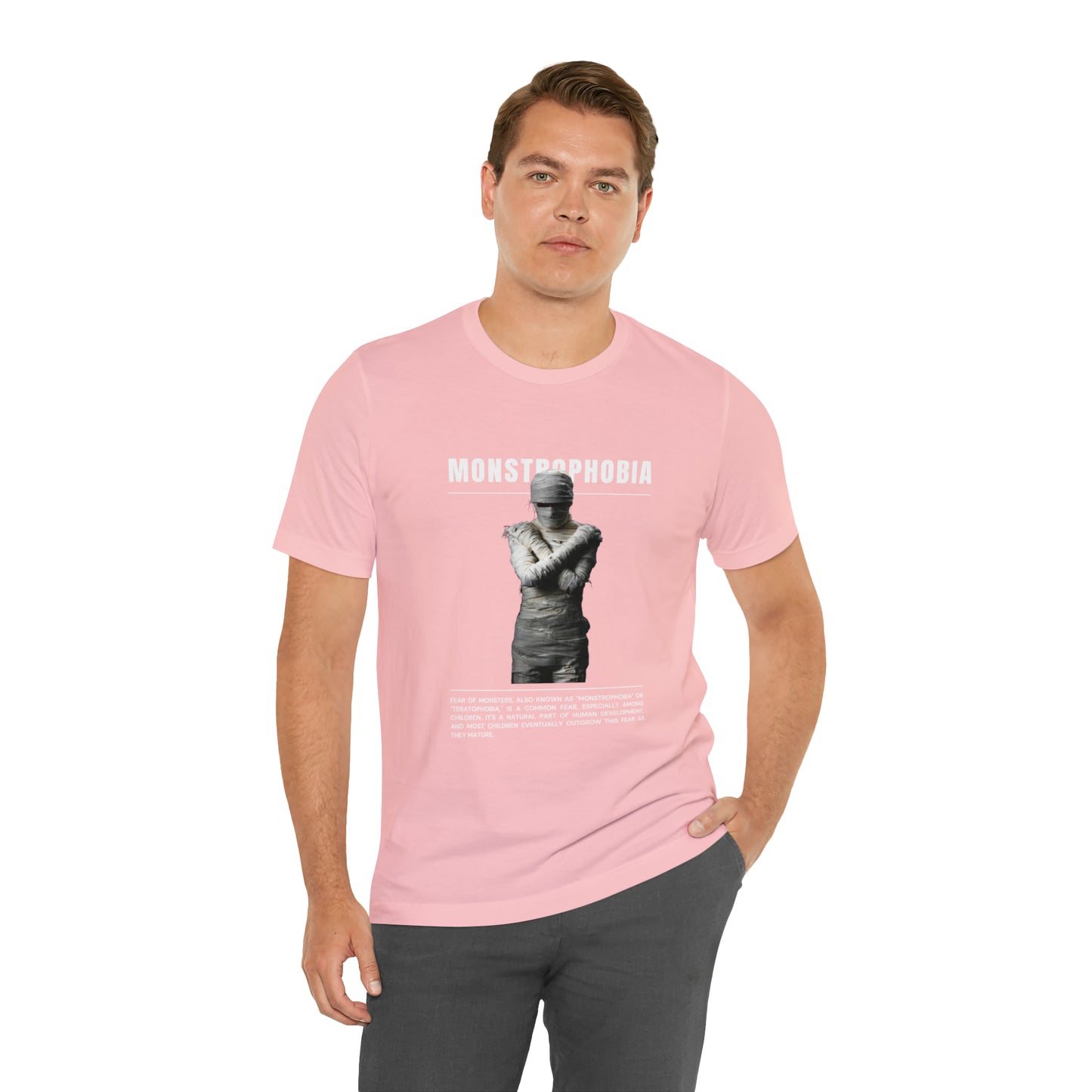 Monstrophobia Fear of Monsters Halloween Tee