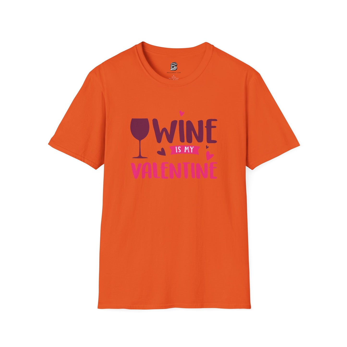 Wine is My Valentine Unisex Shirt