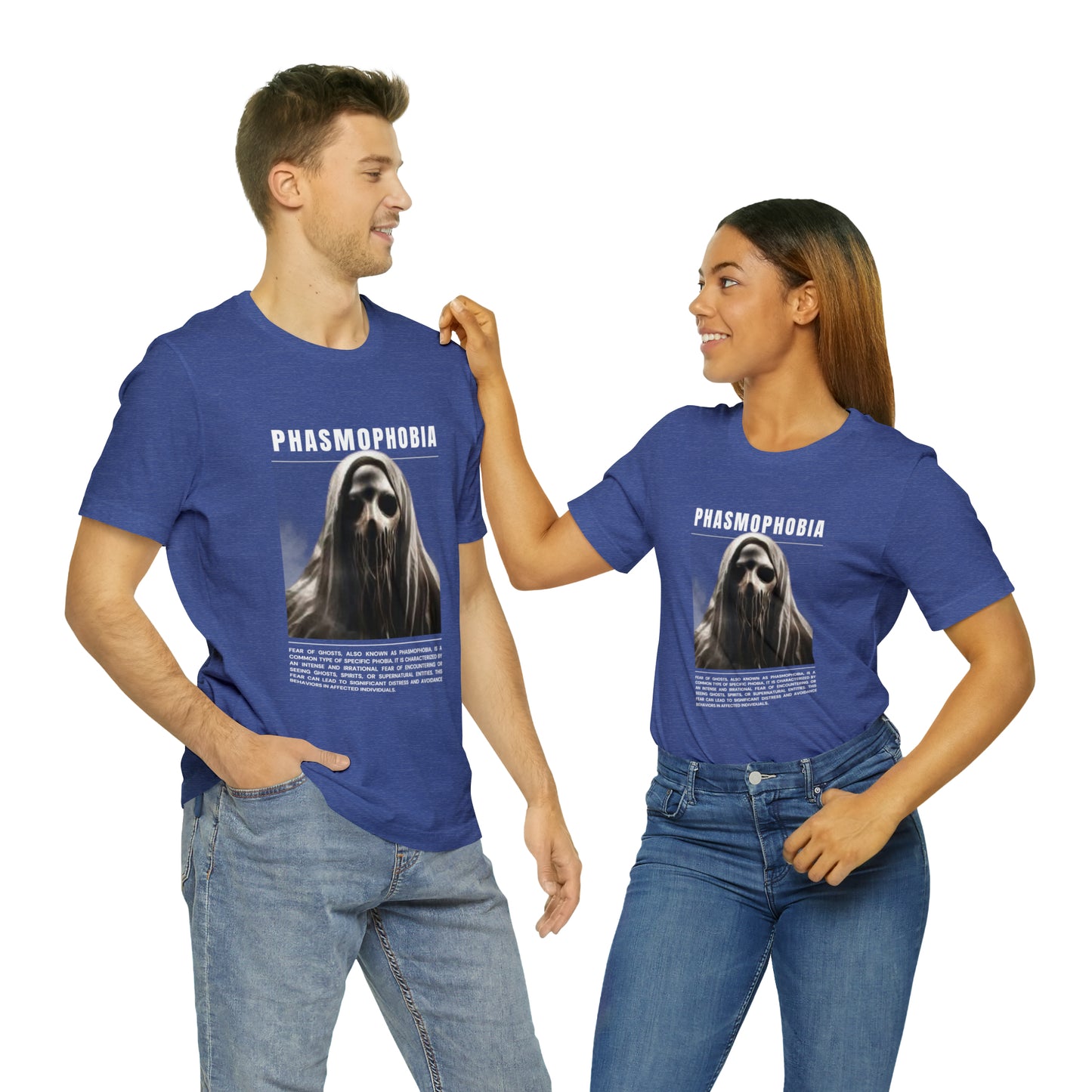 Phasmophobia Fear of Ghosts Halloween Tee