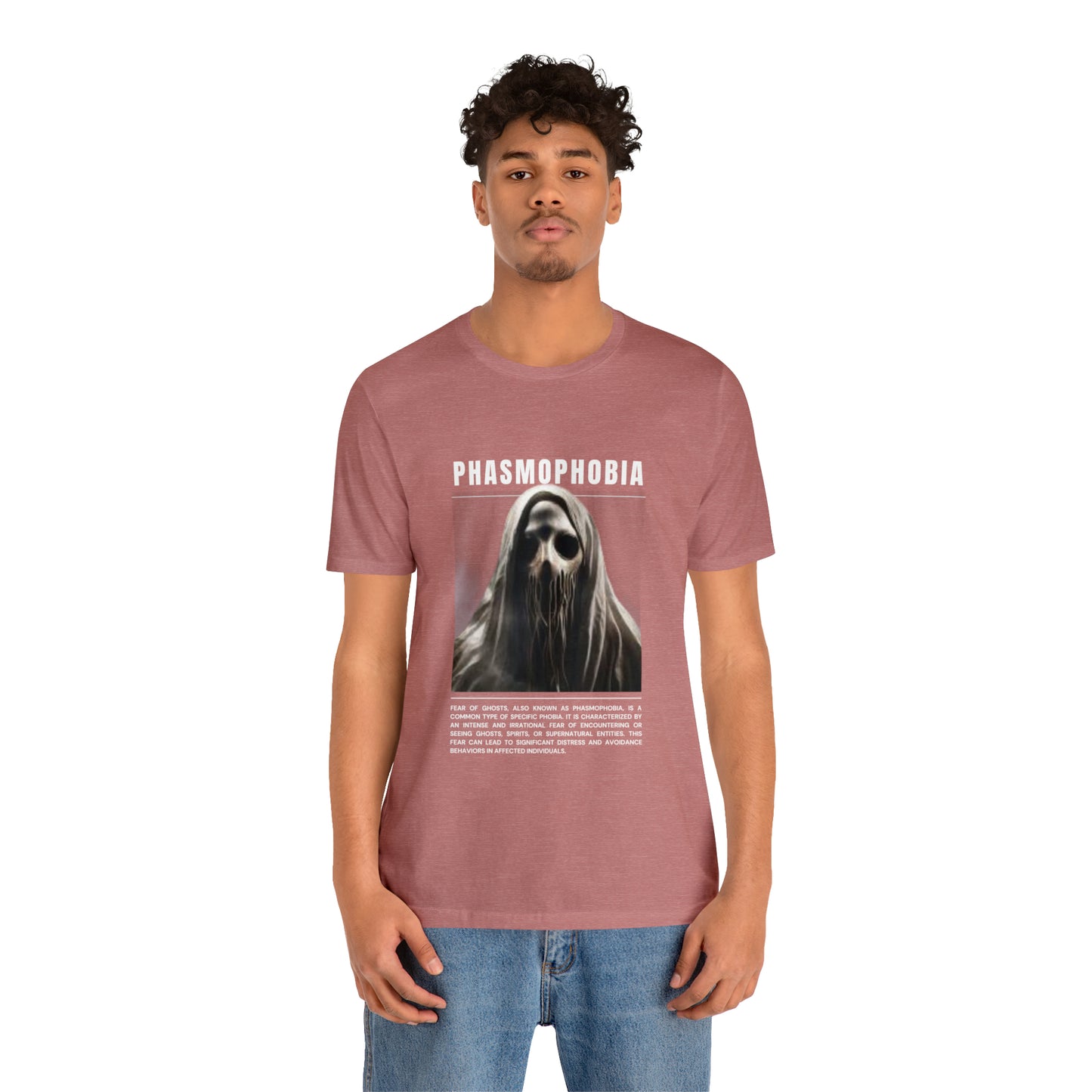 Phasmophobia Fear of Ghosts Halloween Tee