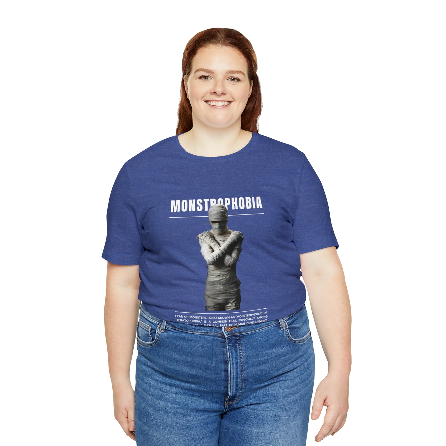 Monstrophobia Fear of Monsters Halloween Tee