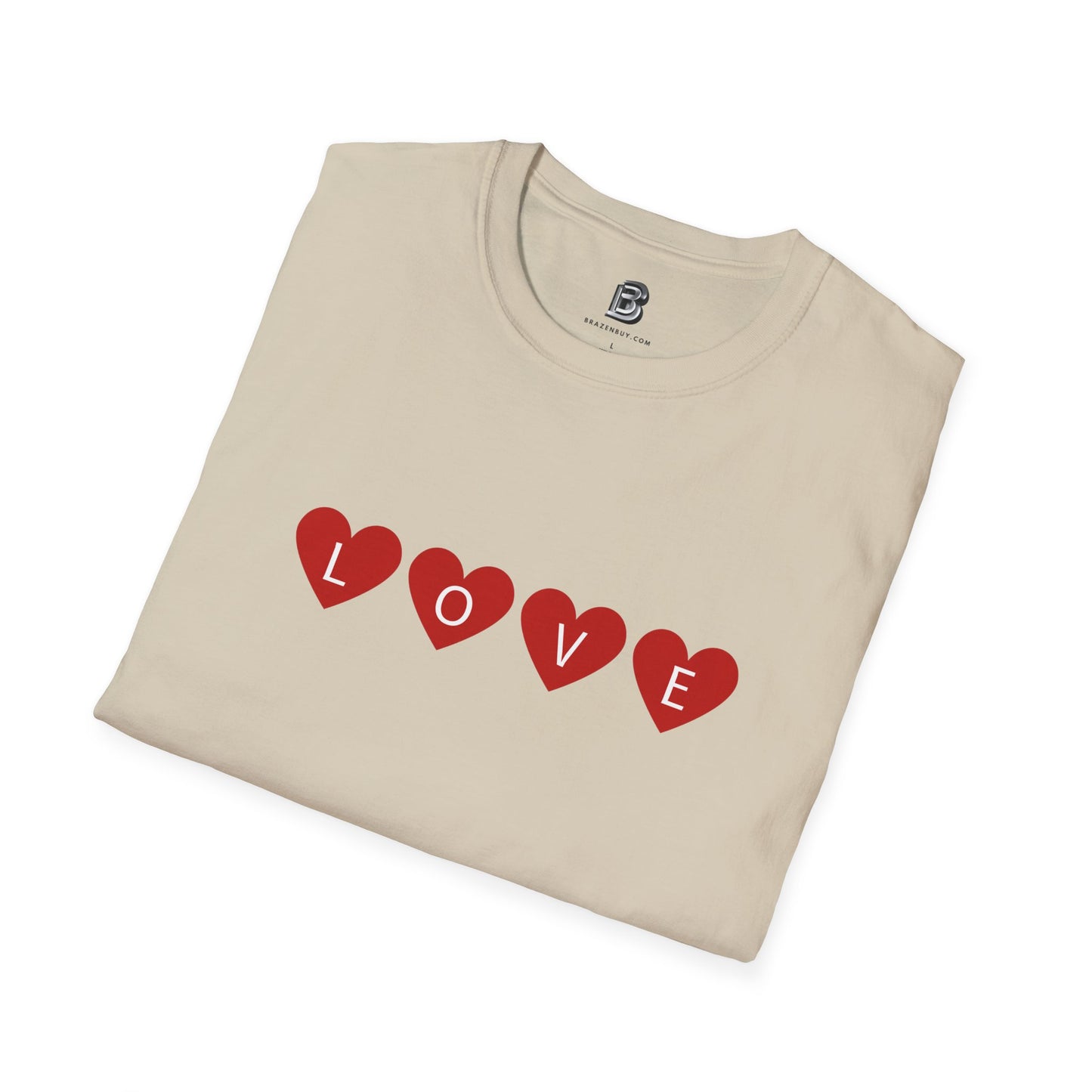 Love Hearts Valentine Unisex Shirt