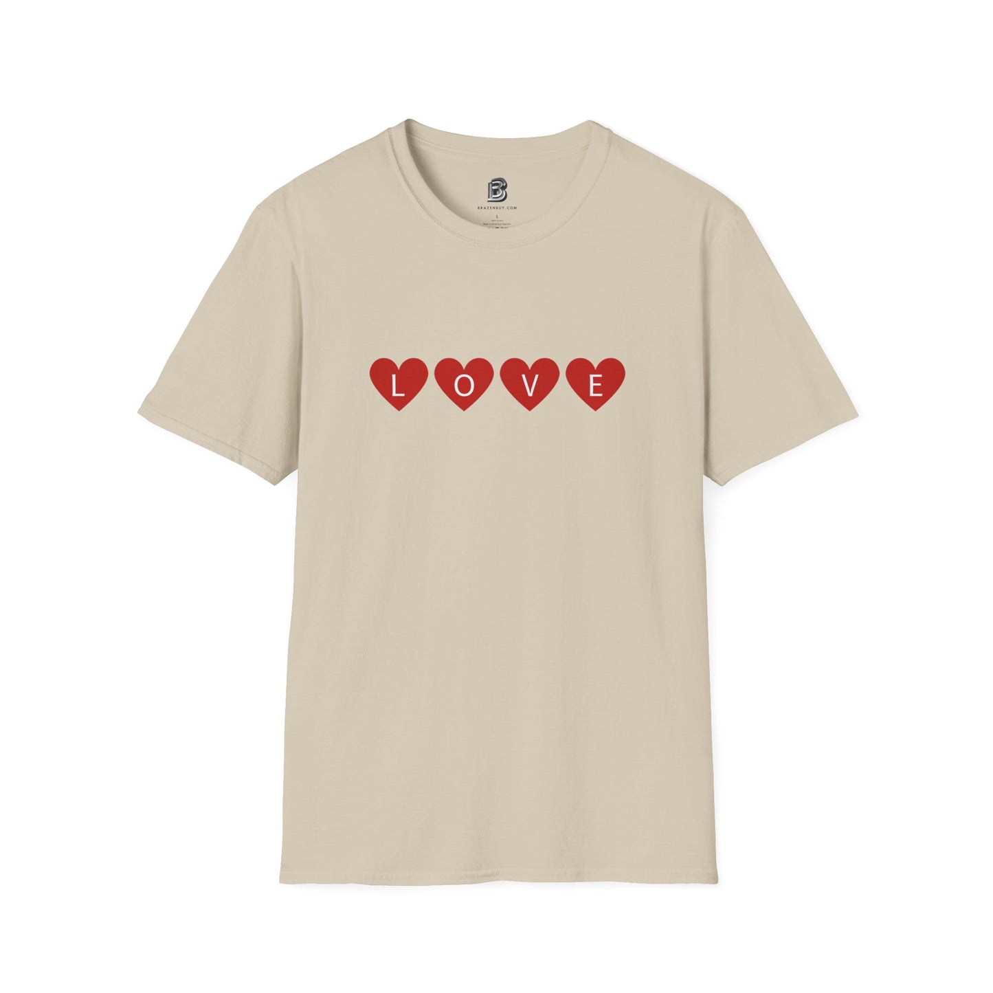 Love Hearts Valentine Unisex Shirt