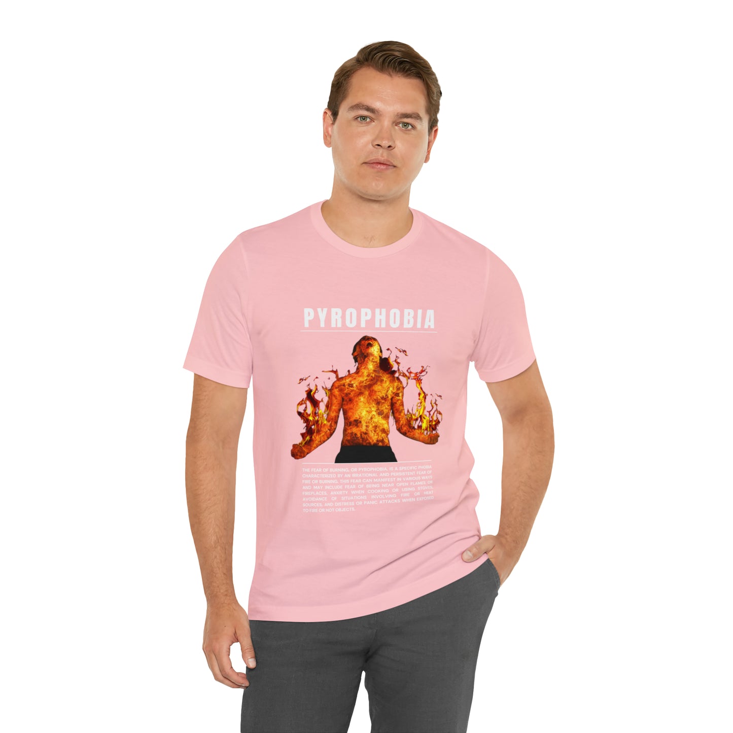 Pyrophobia Fear of Burning Halloween Tee