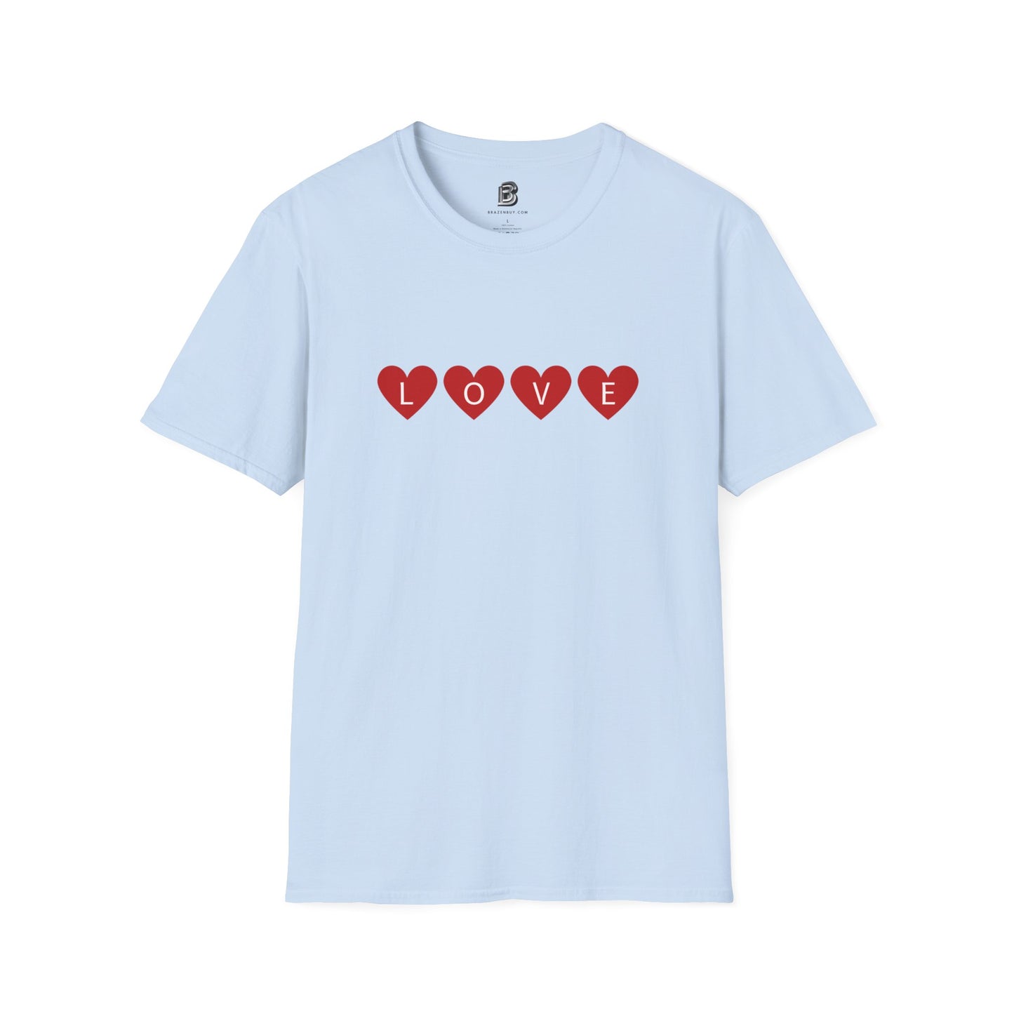 Love Hearts Valentine Unisex Shirt