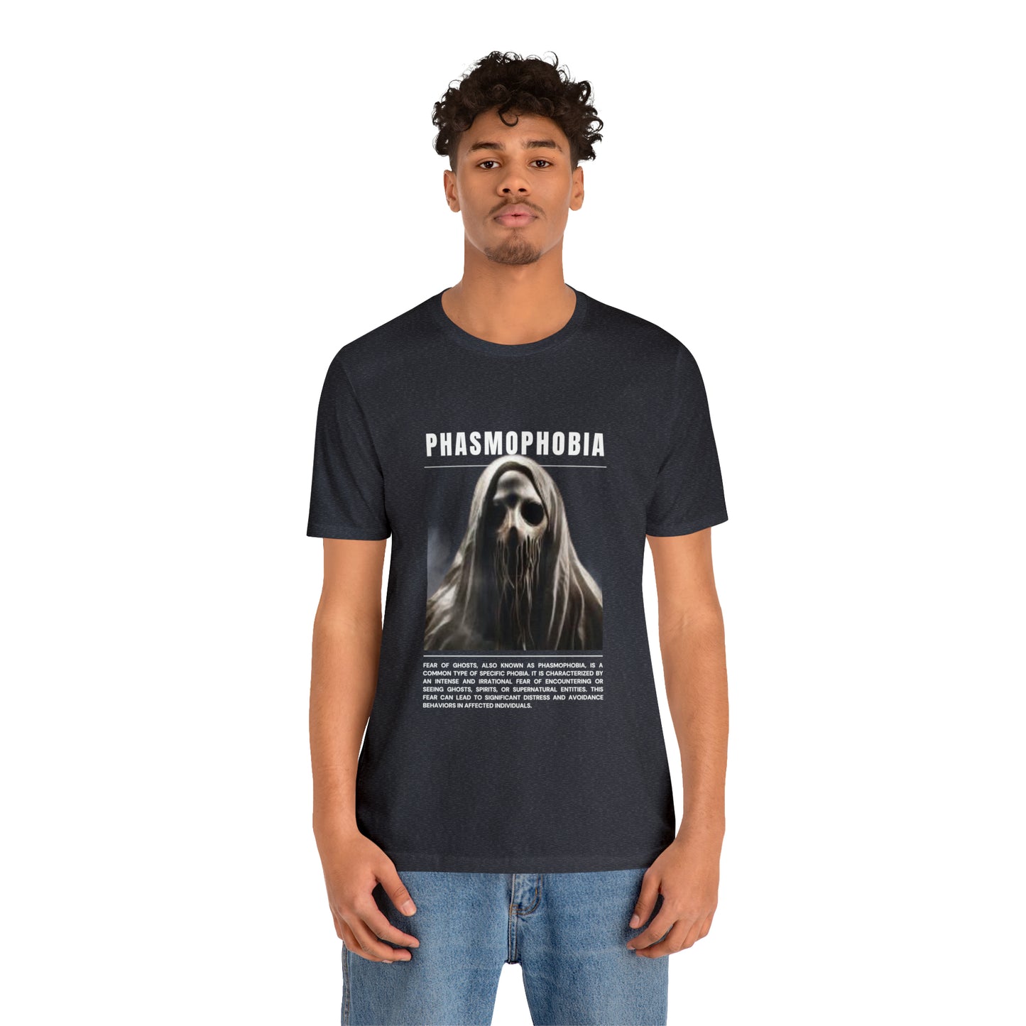 Phasmophobia Fear of Ghosts Halloween Tee