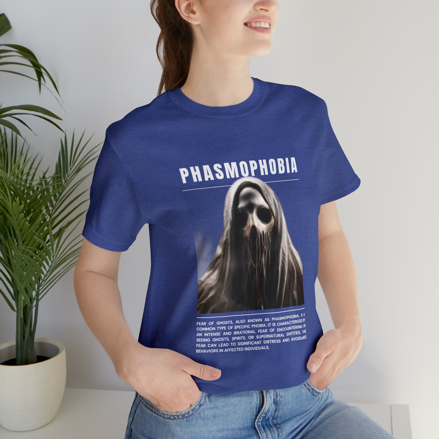 Phasmophobia Fear of Ghosts Halloween Tee