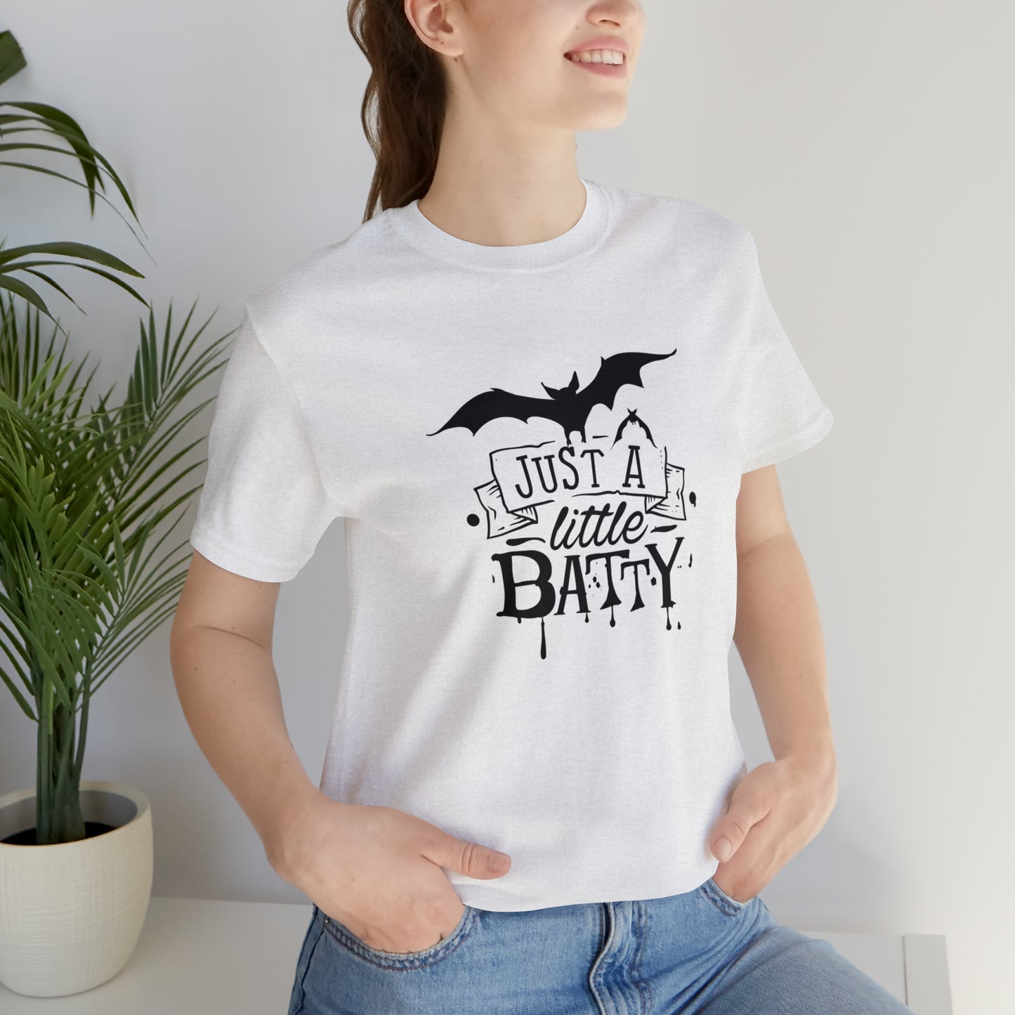 Just A Little Batty Halloween Tee