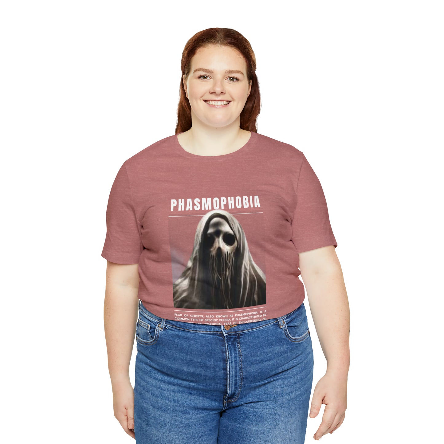 Phasmophobia Fear of Ghosts Halloween Tee