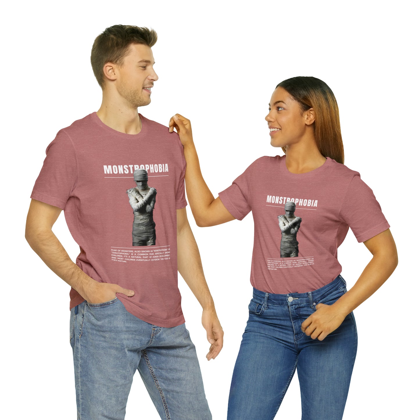 Monstrophobia Fear of Monsters Halloween Tee