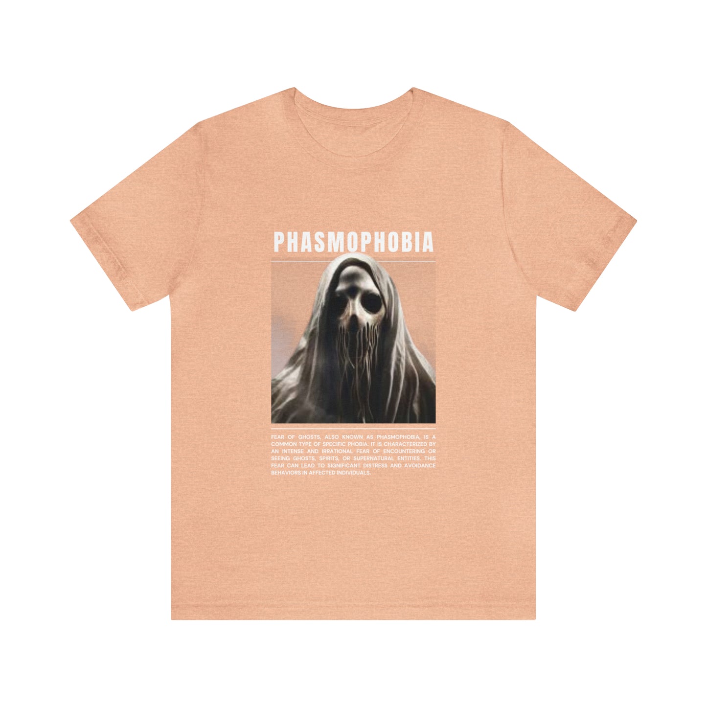 Phasmophobia Fear of Ghosts Halloween Tee