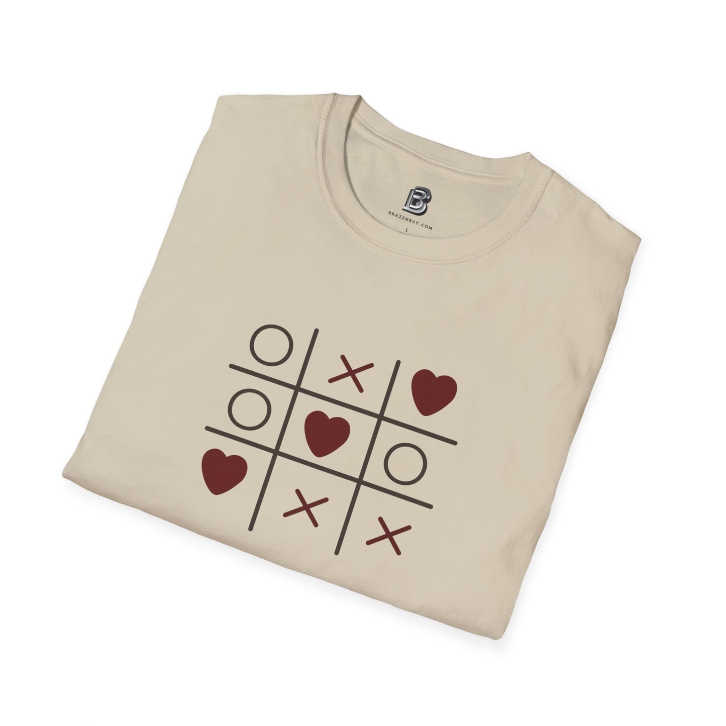 Tic Tac Toe Valentine's Day Unisex Shirt