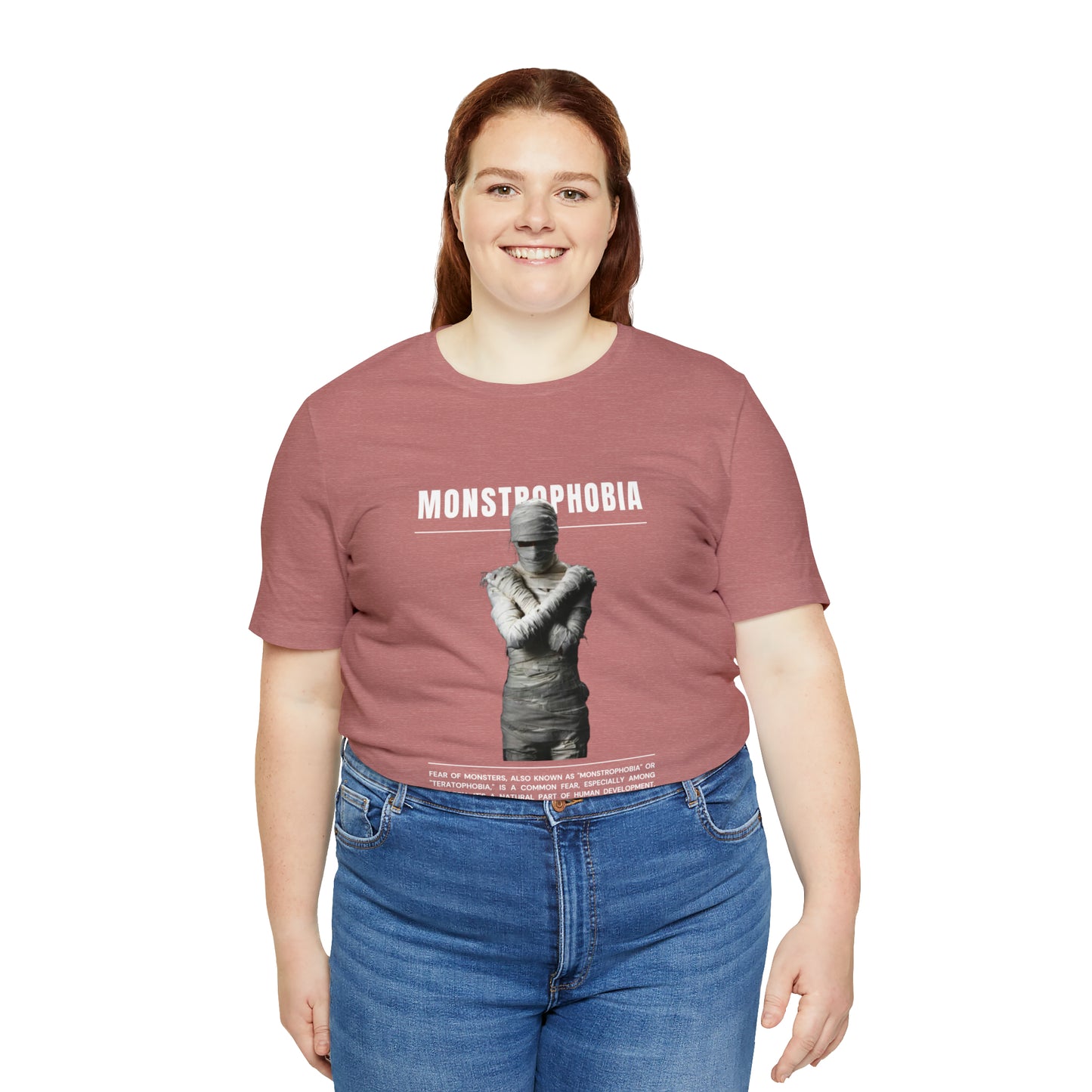 Monstrophobia Fear of Monsters Halloween Tee
