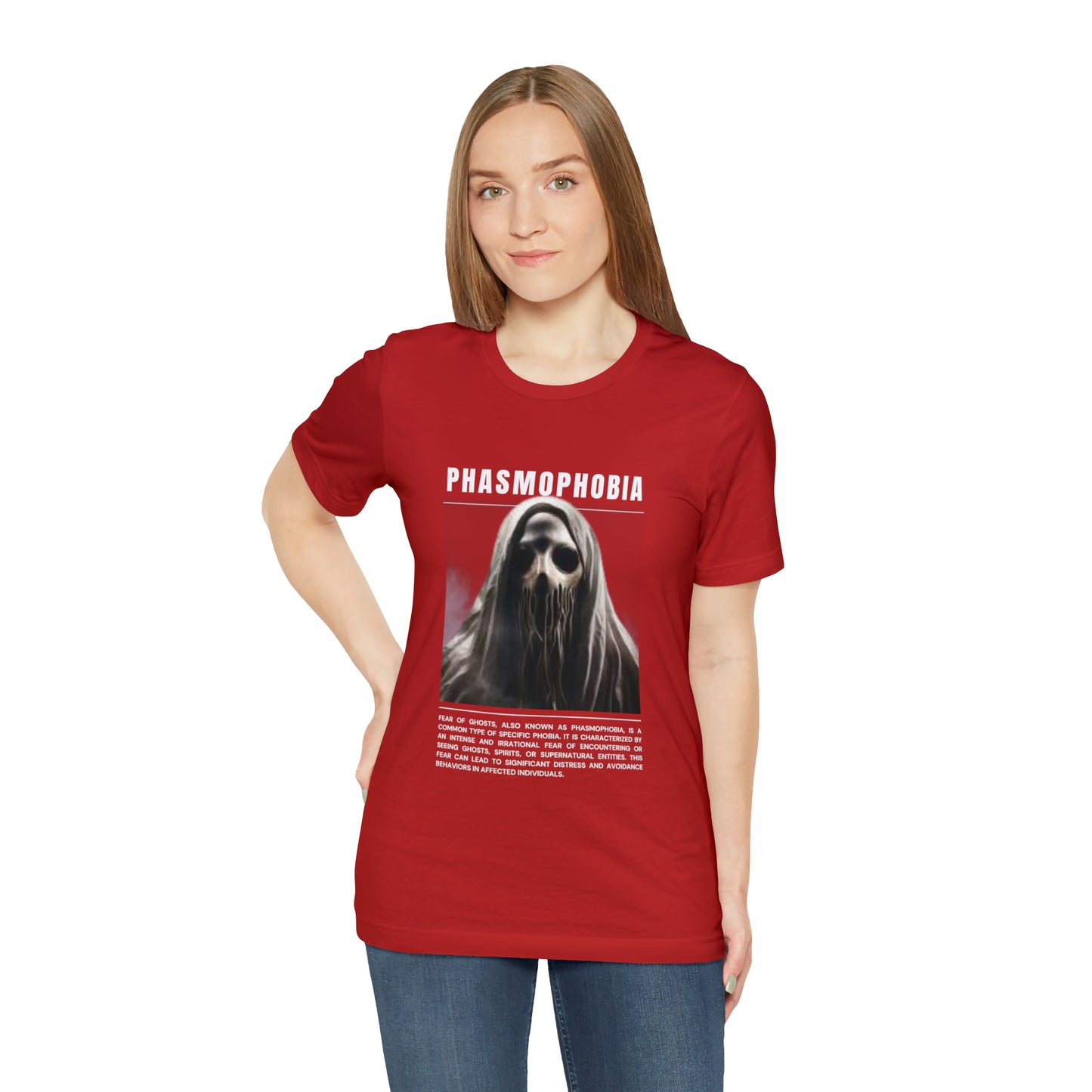Phasmophobia Fear of Ghosts Halloween Tee