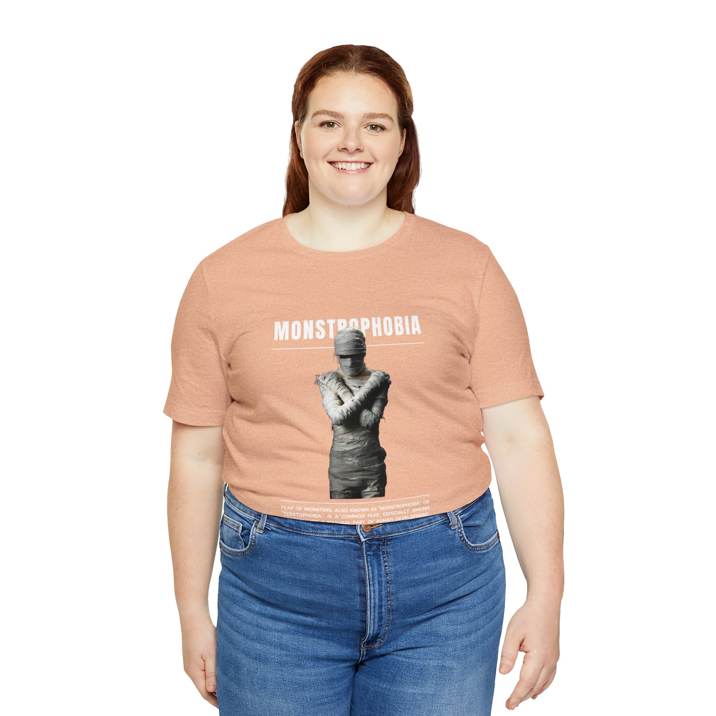 Monstrophobia Fear of Monsters Halloween Tee