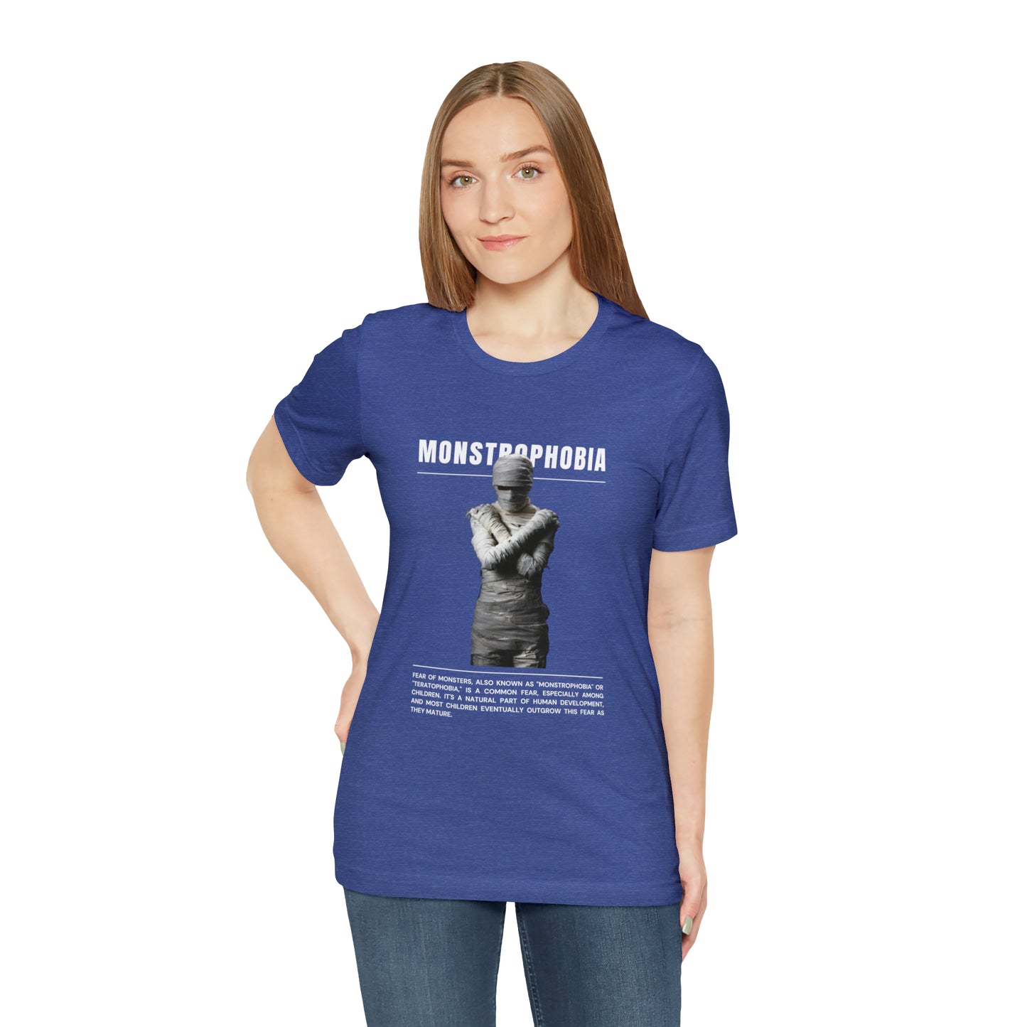 Monstrophobia Fear of Monsters Halloween Tee