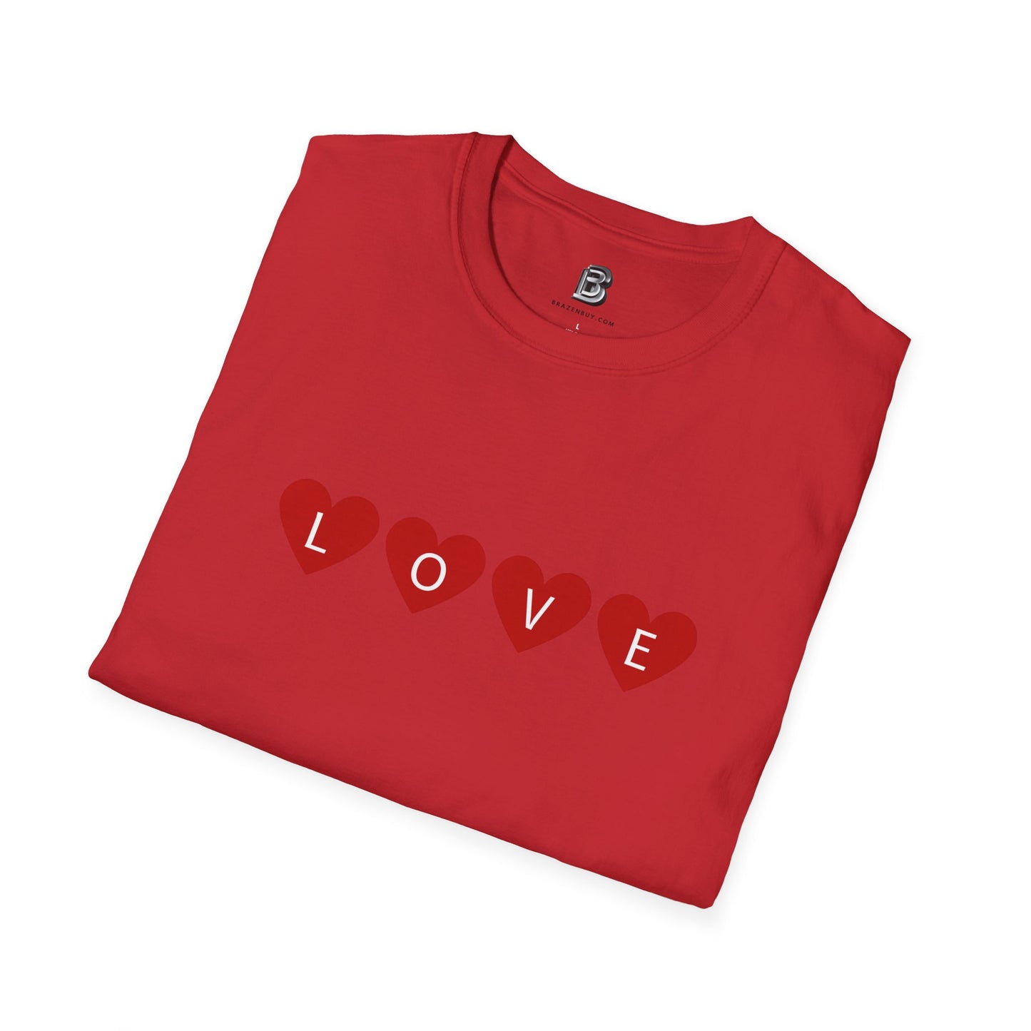 Love Hearts Valentine Unisex Shirt