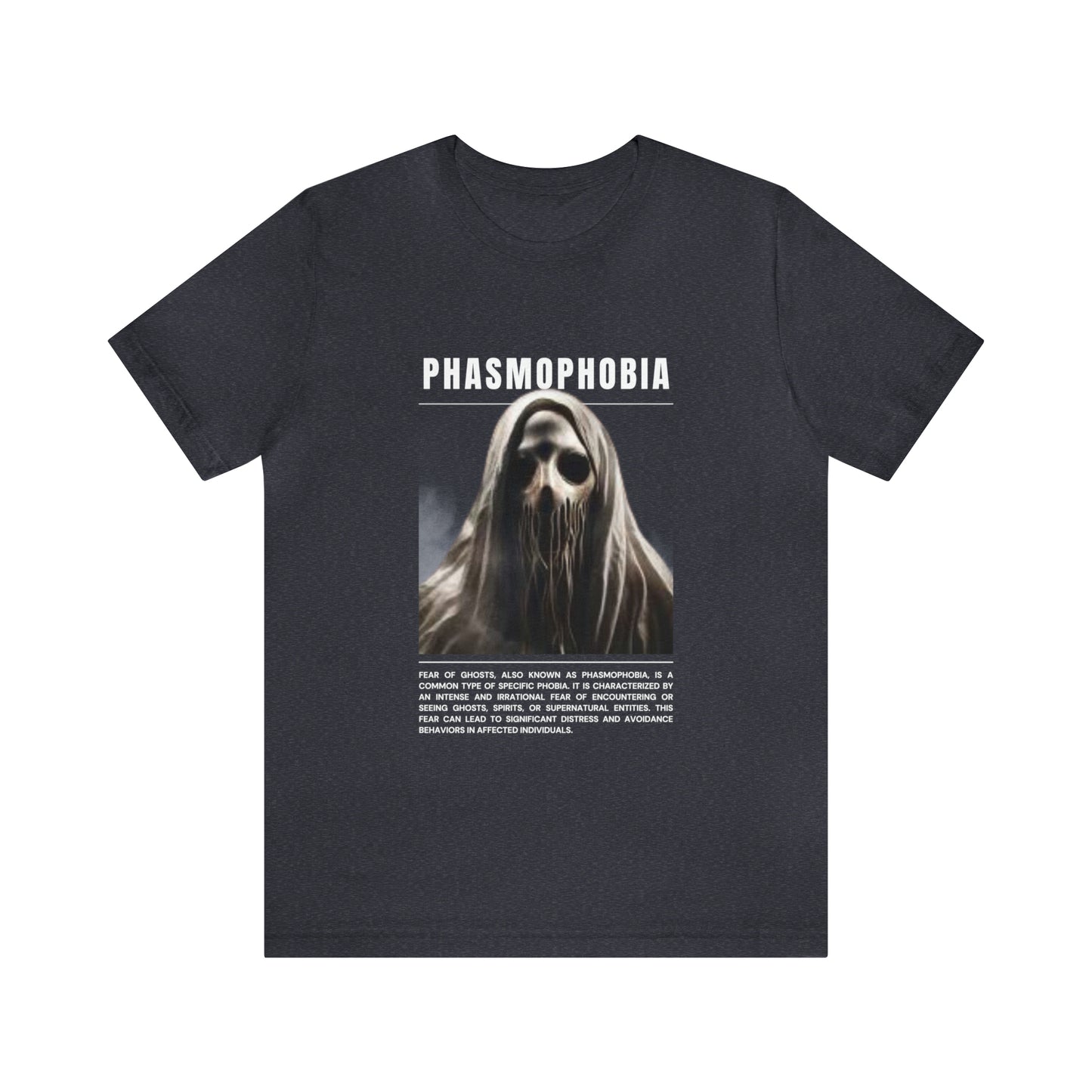 Phasmophobia Fear of Ghosts Halloween Tee