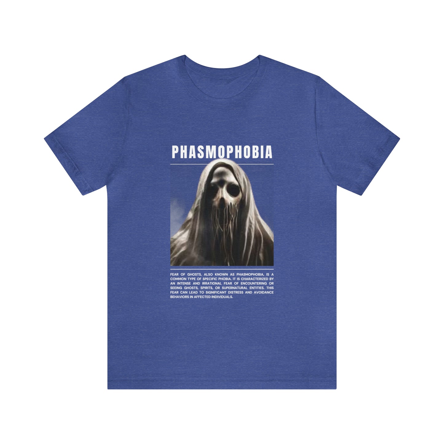 Phasmophobia Fear of Ghosts Halloween Tee