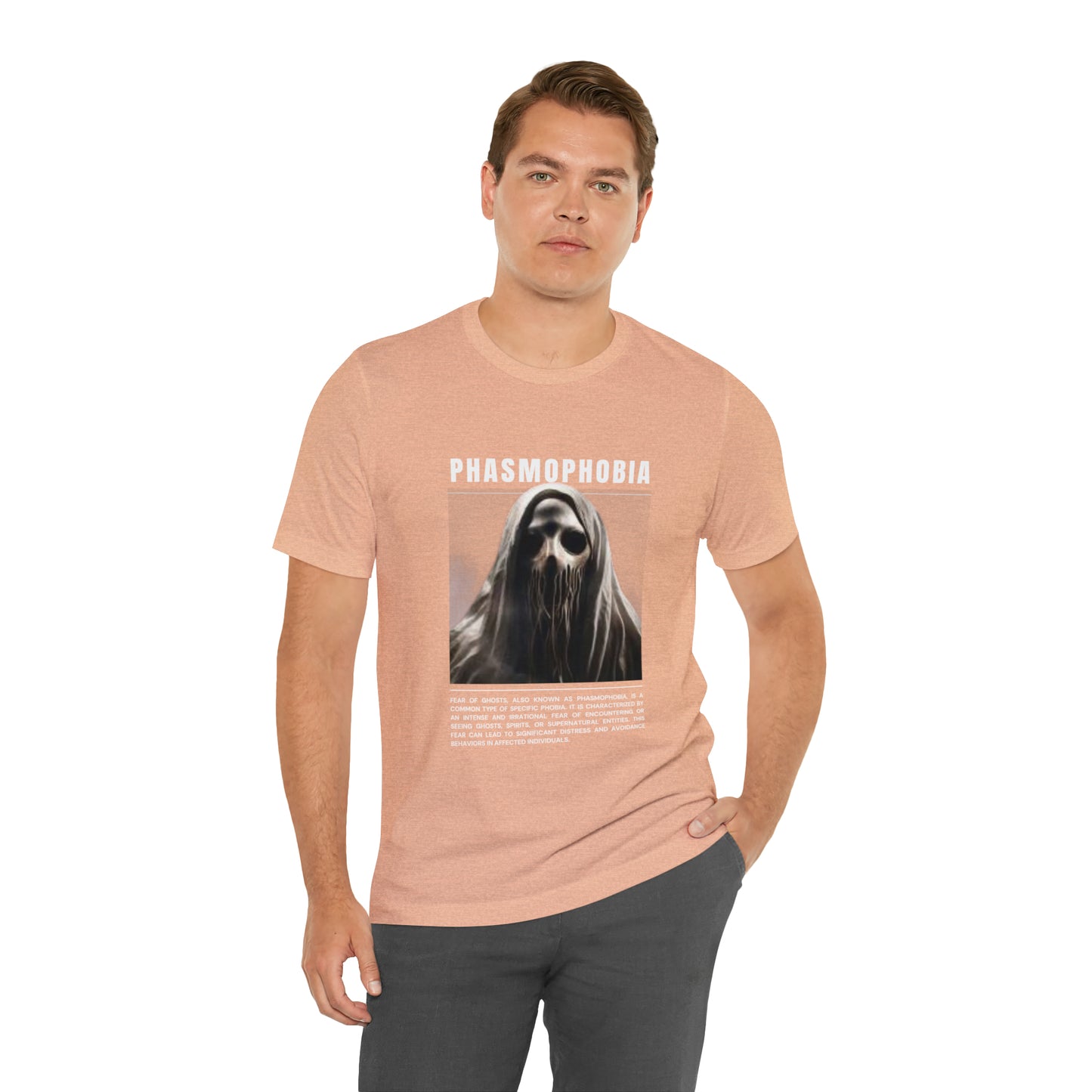 Phasmophobia Fear of Ghosts Halloween Tee
