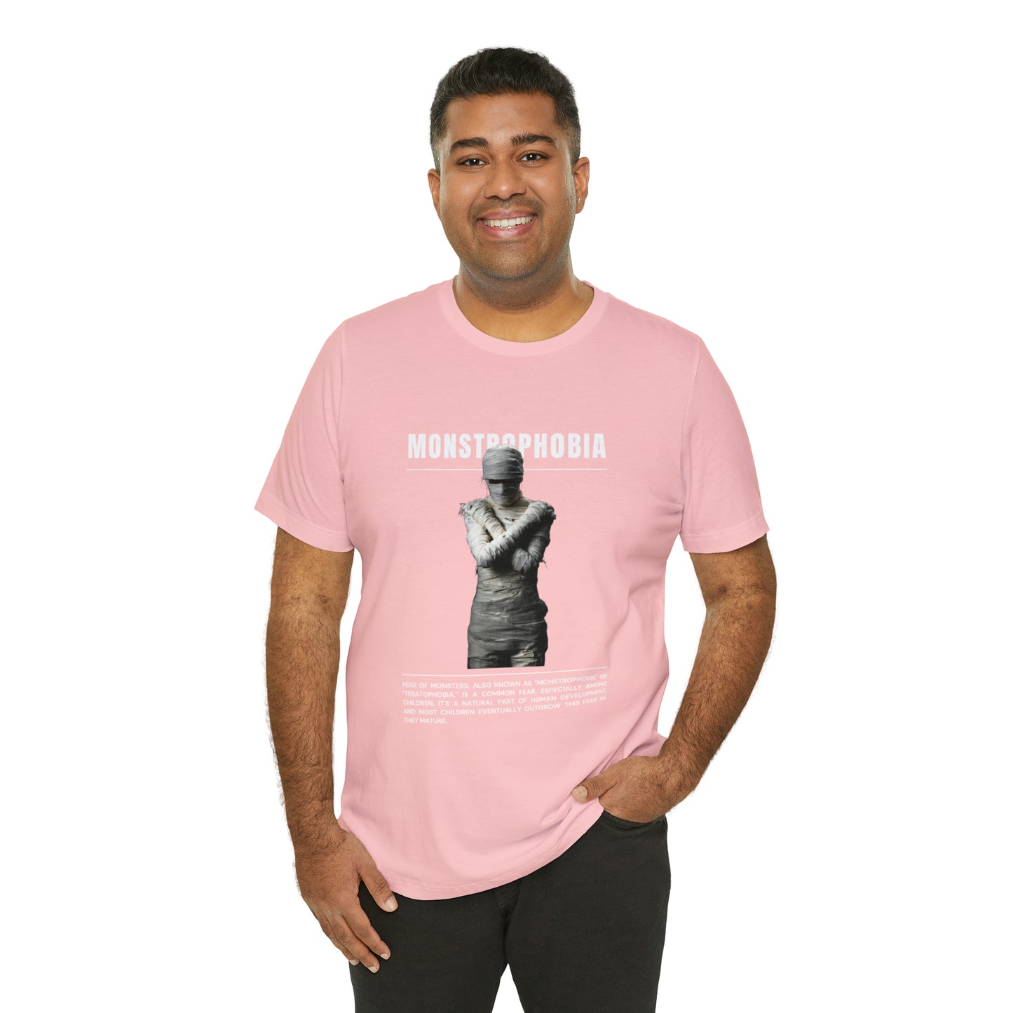 Monstrophobia Fear of Monsters Halloween Tee