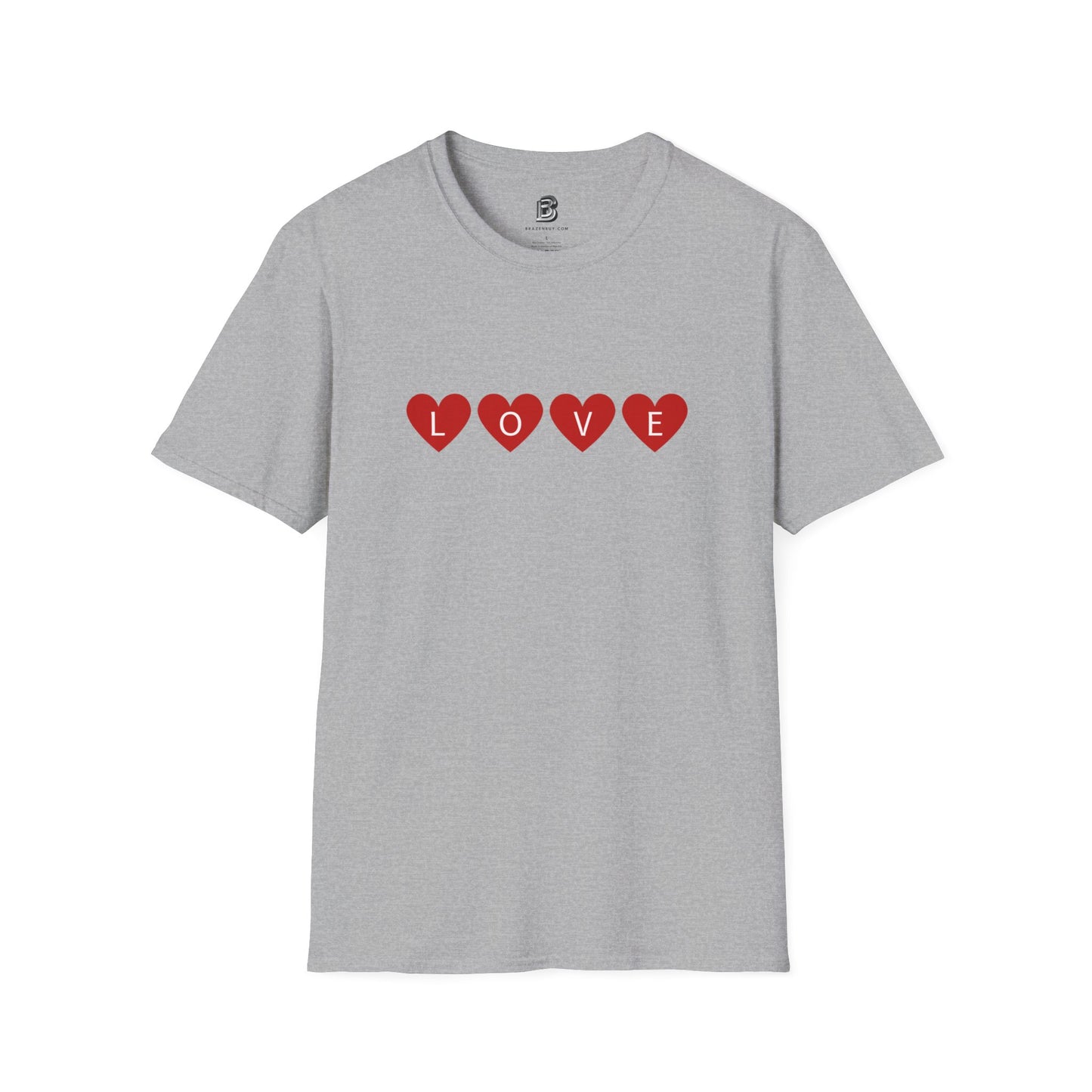 Love Hearts Valentine Unisex Shirt